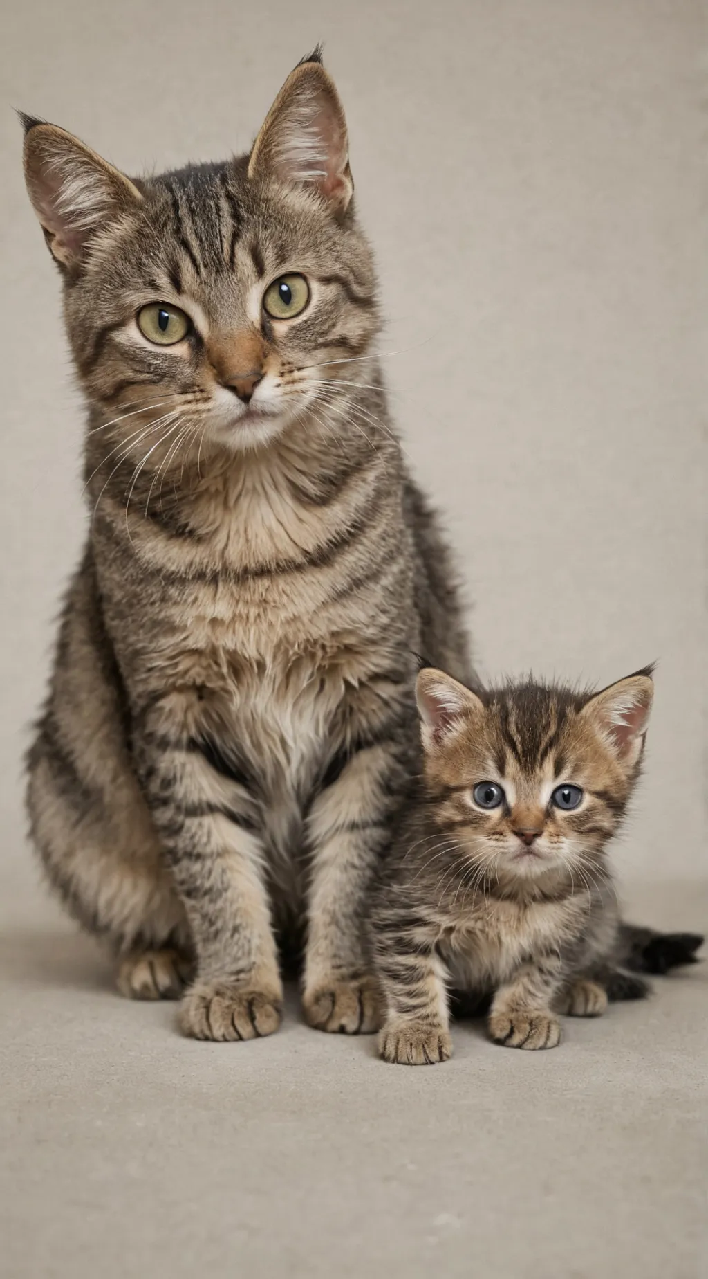 ai character: Life as a Kitten background