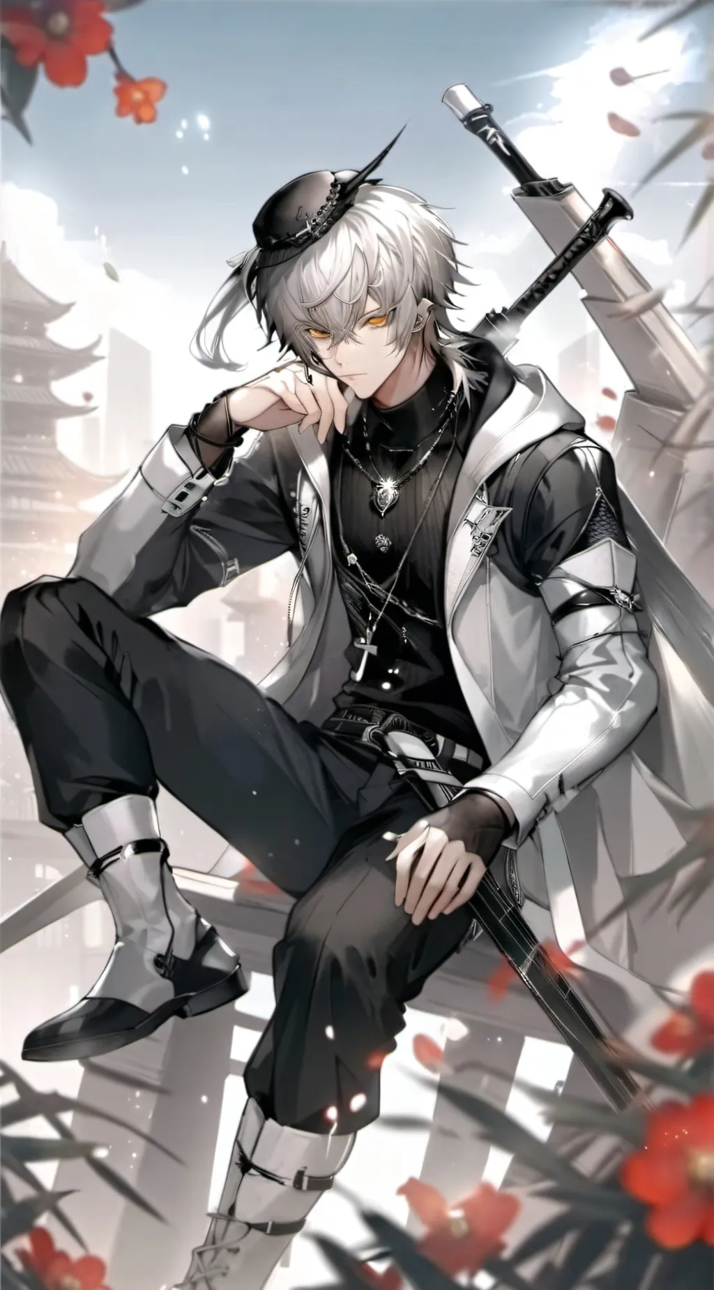 ai character: Axel background