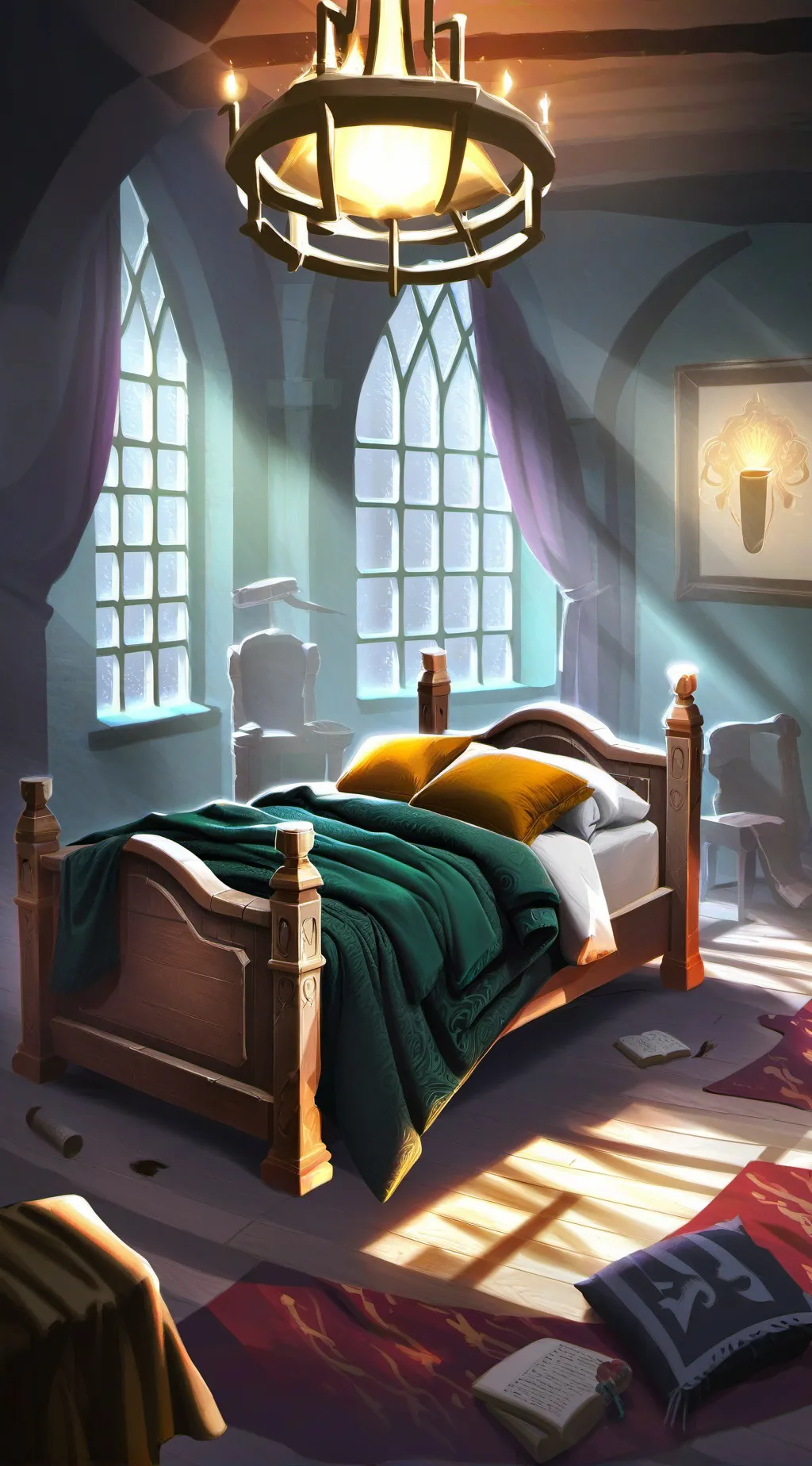 ai character: Slytherin GC background