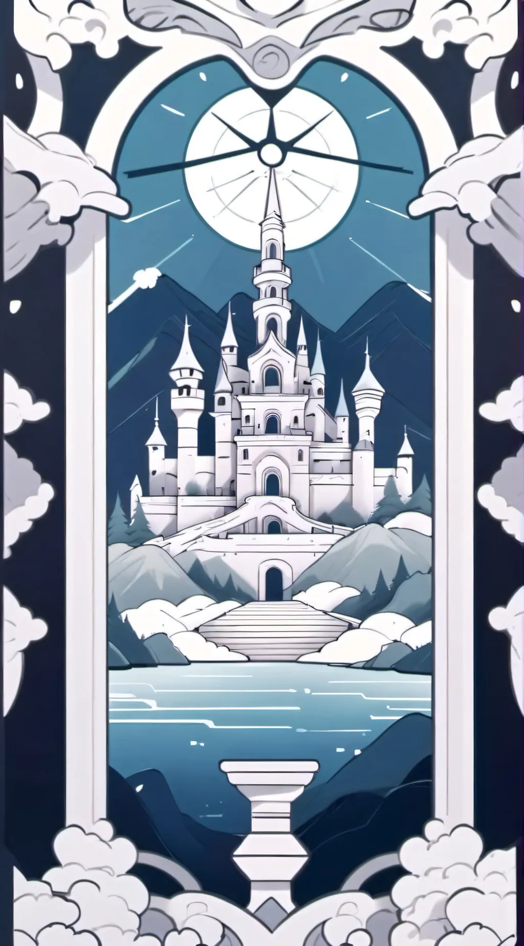 ai character: Claire x Xister background