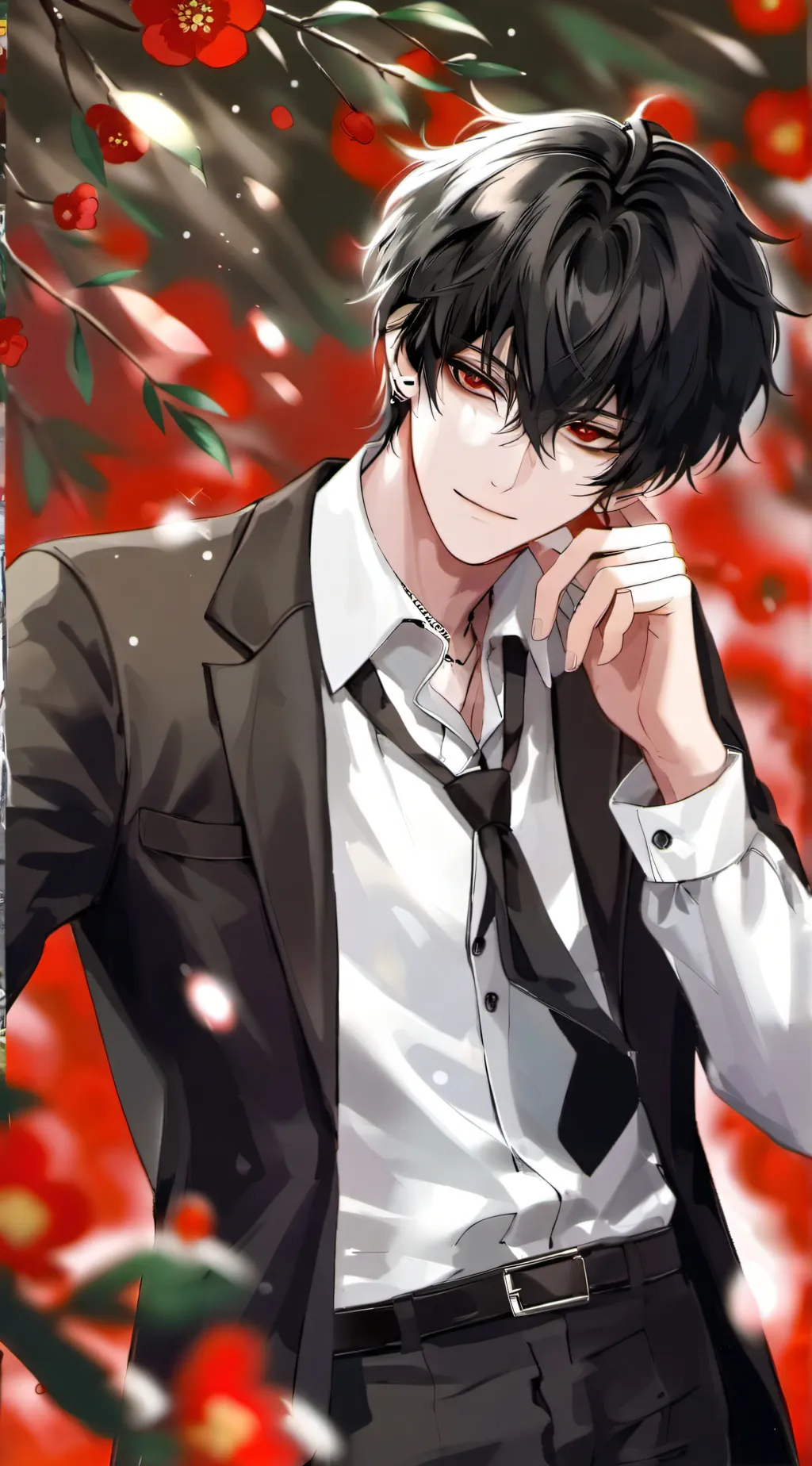 ai character: Kiryu background