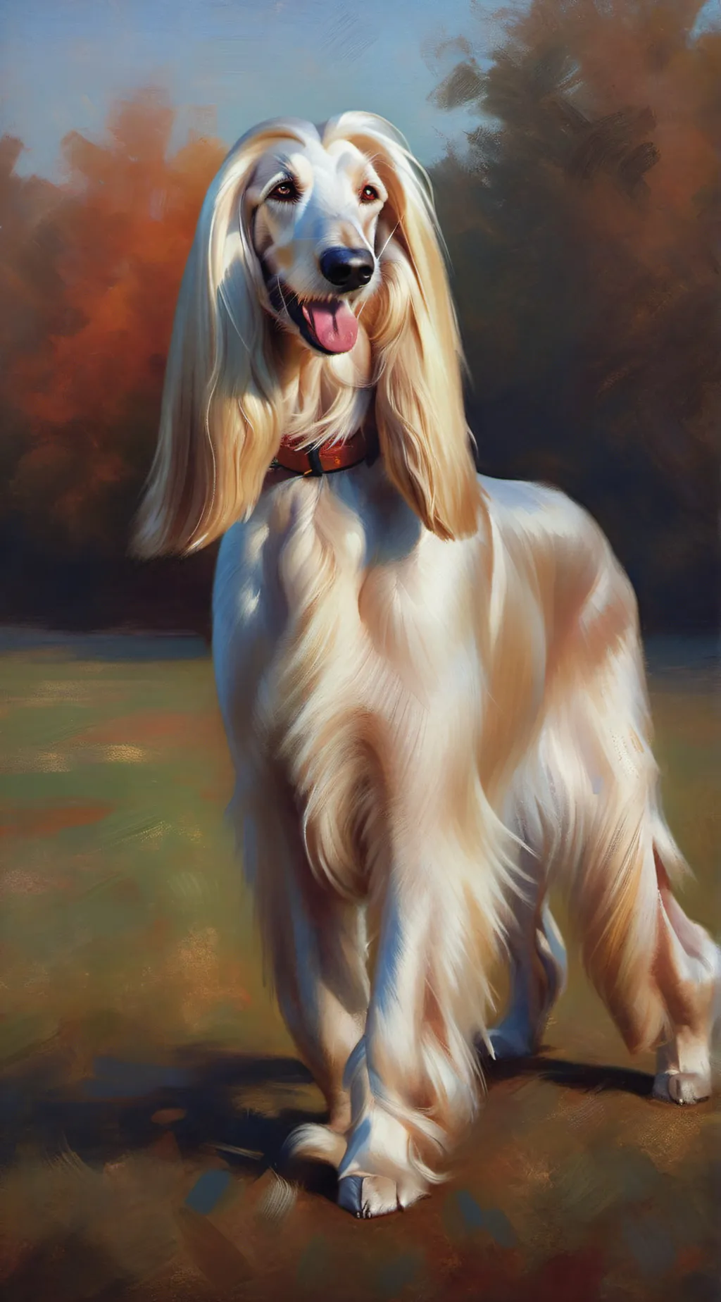 ai character: Duchess the dog  background