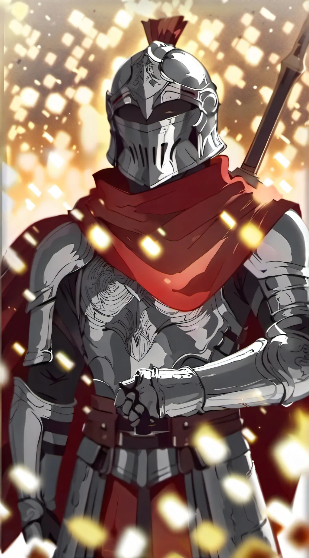 ai character: knight background