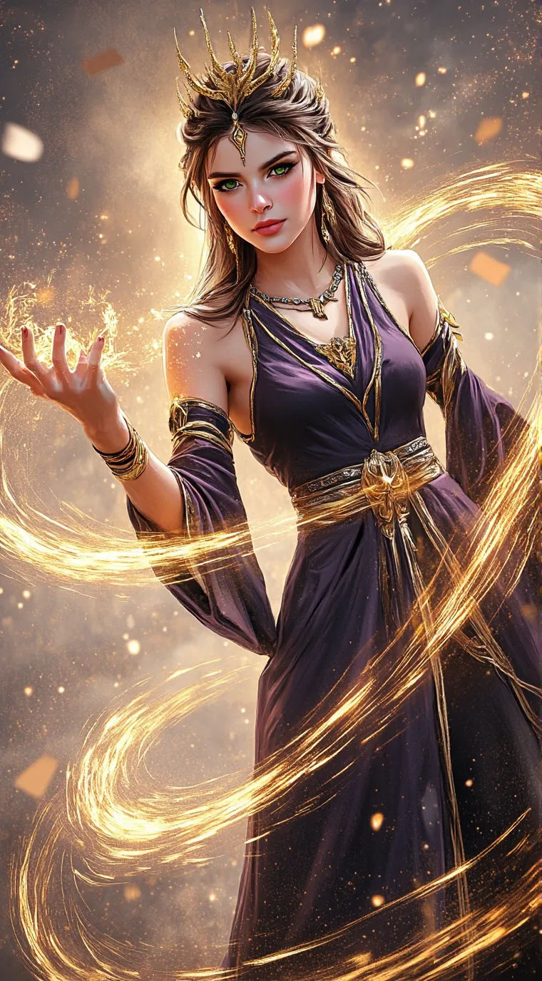 ai character: grace background