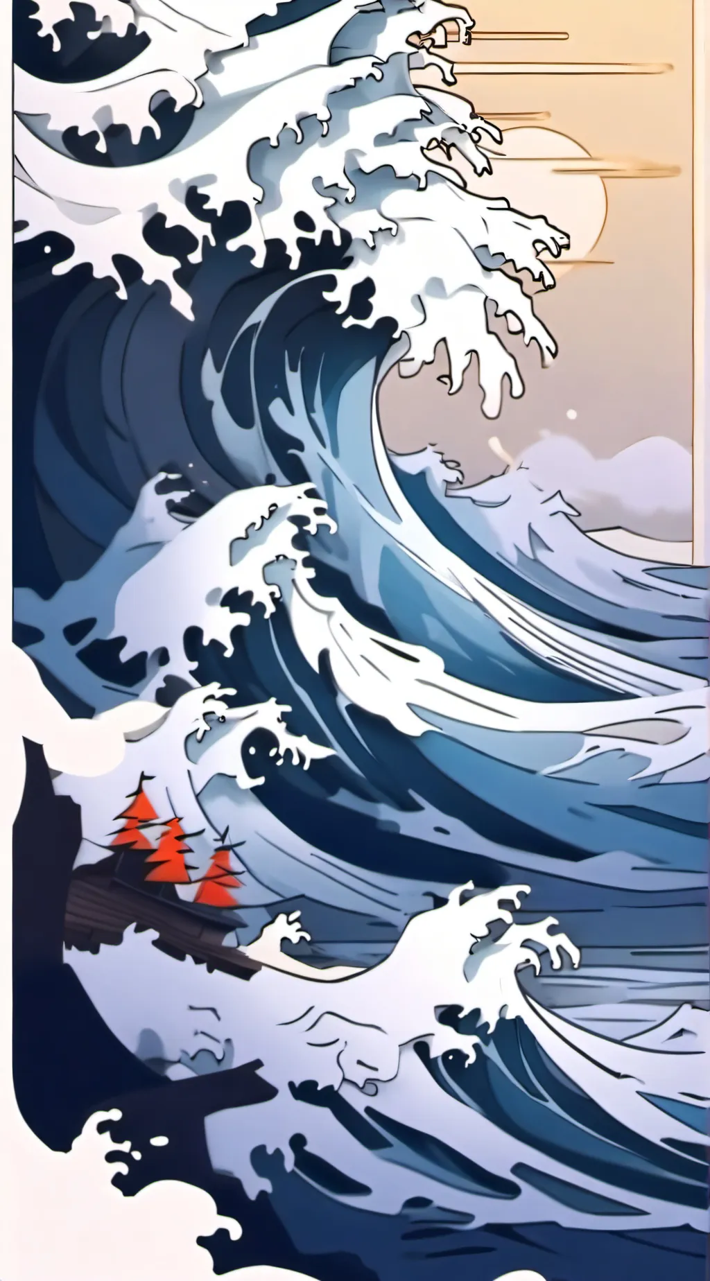 ai character: Kny sleepover background