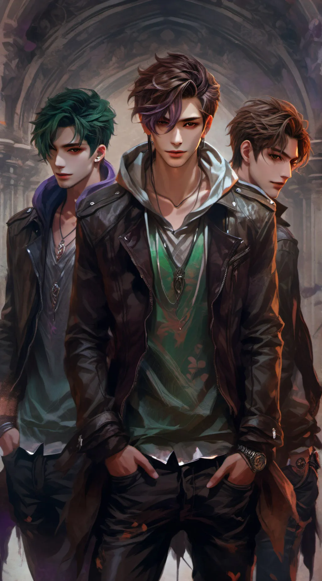 ai character: Roommates background