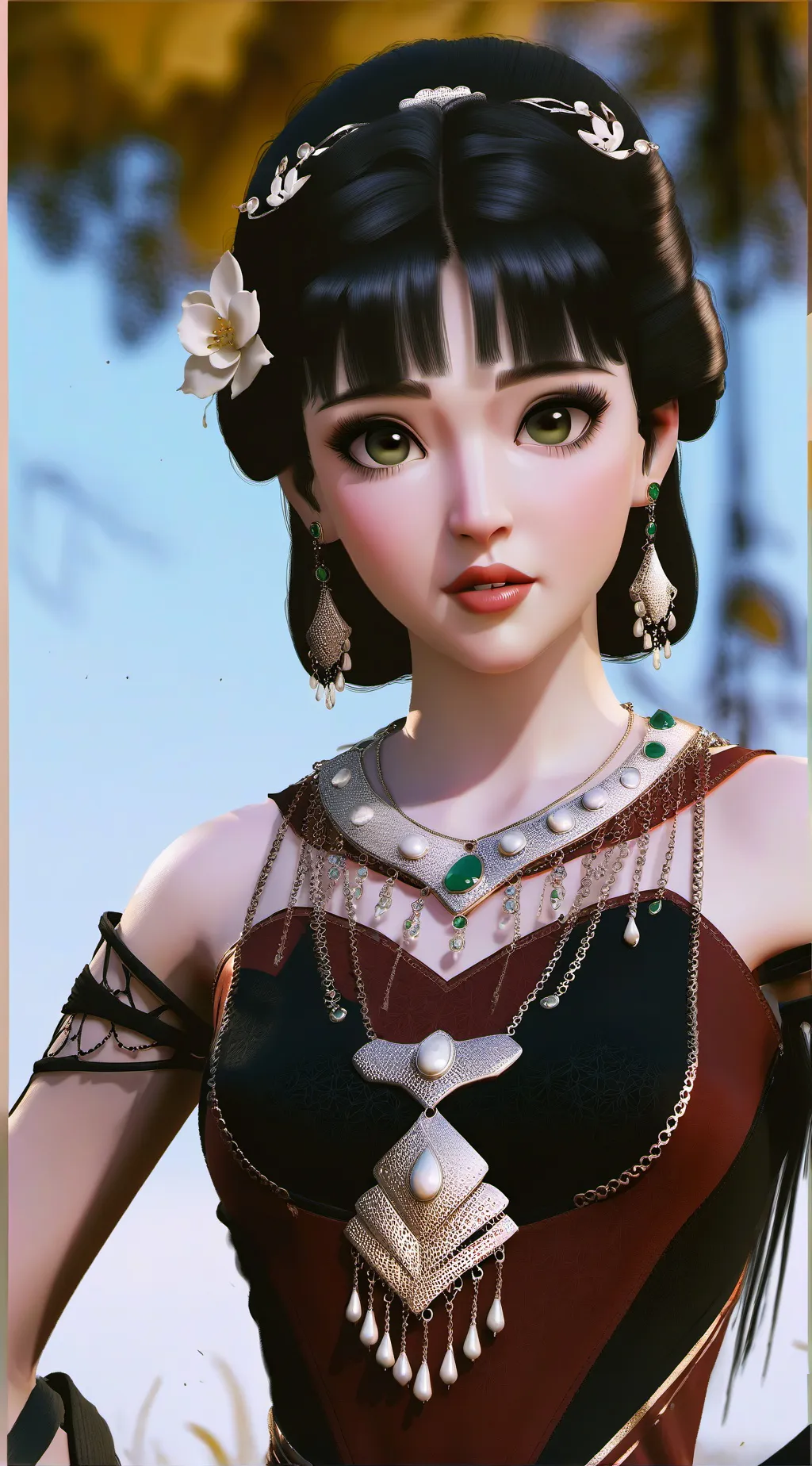 ai character: Elsa background