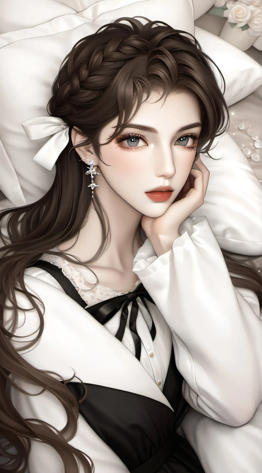 ai character: Selene background