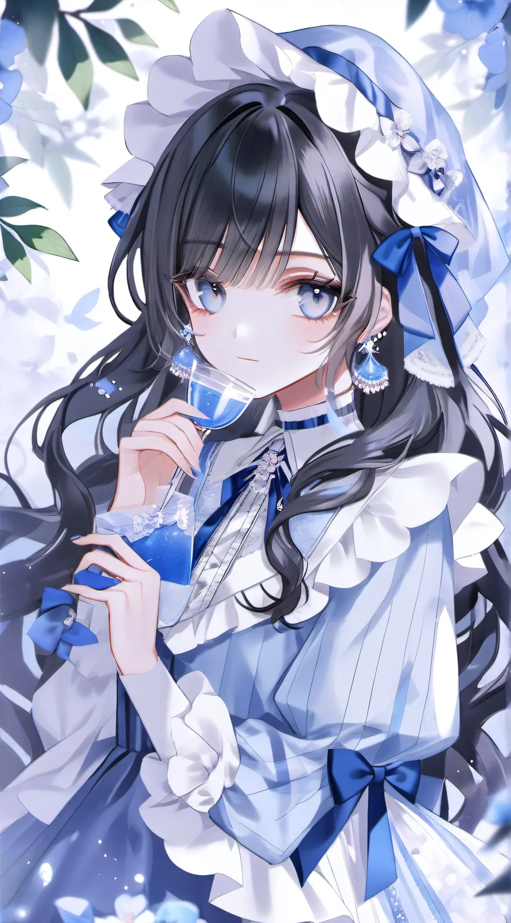 ai character: hina background