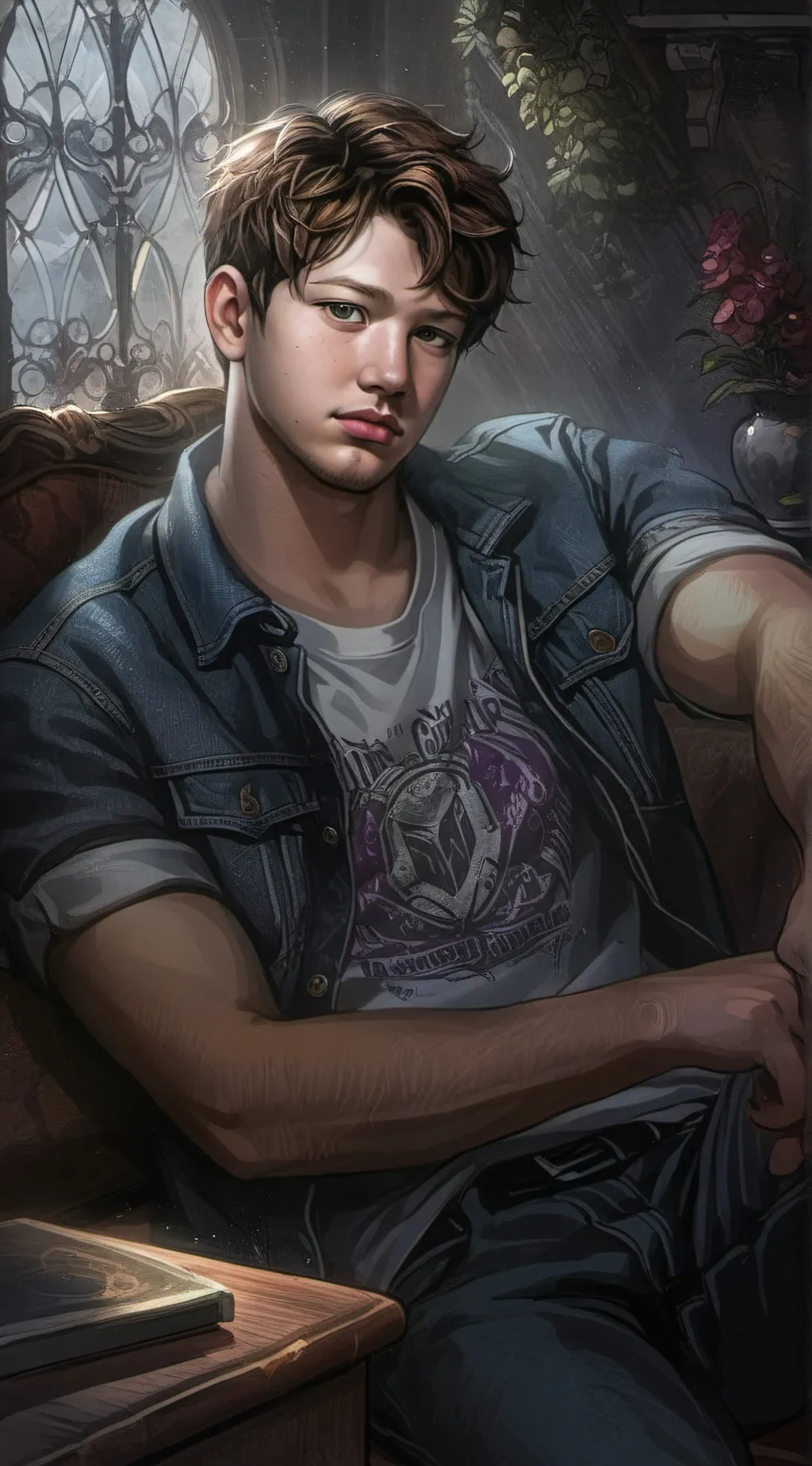 ai character: Dale background