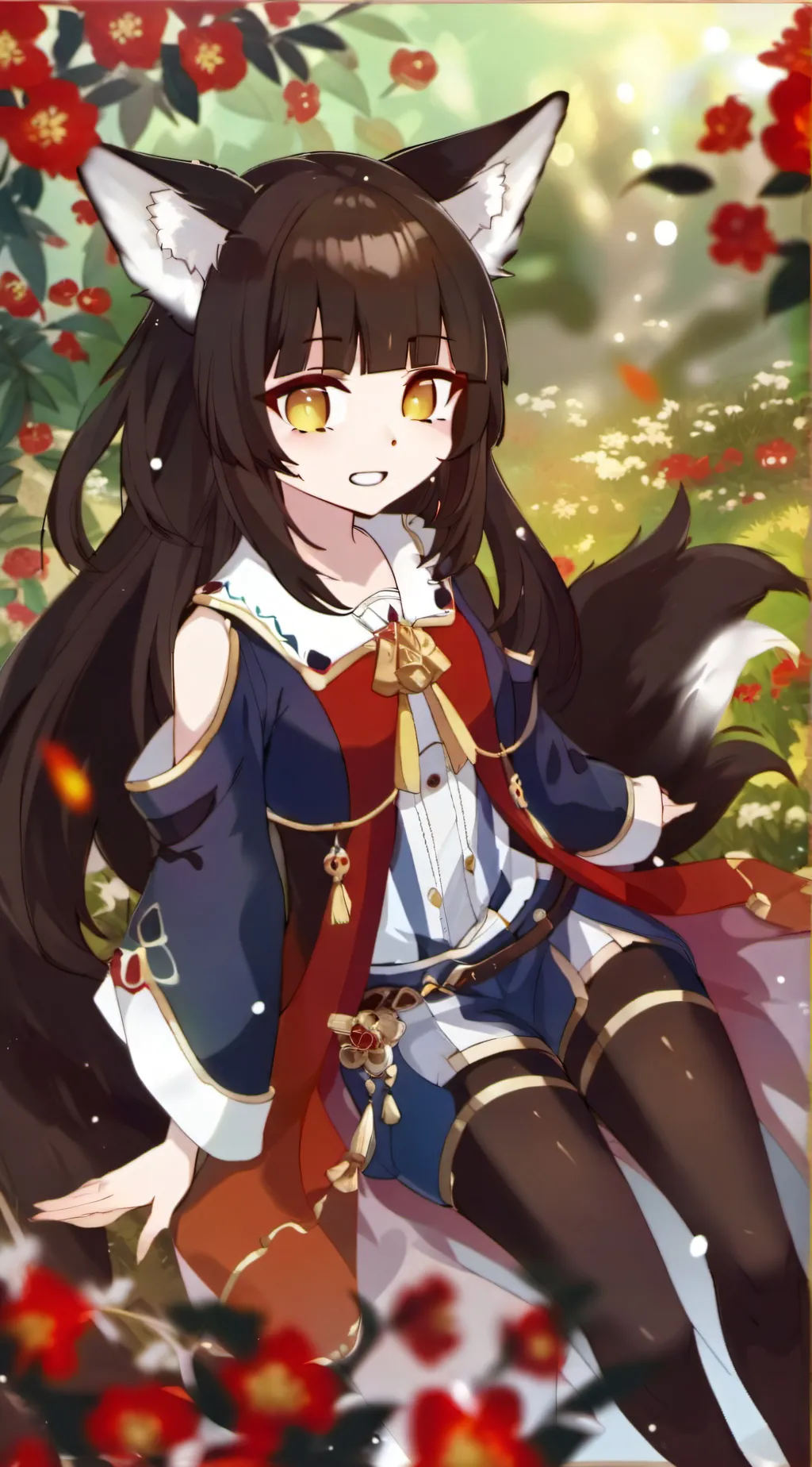 ai character: kayla the fox 🦊 background