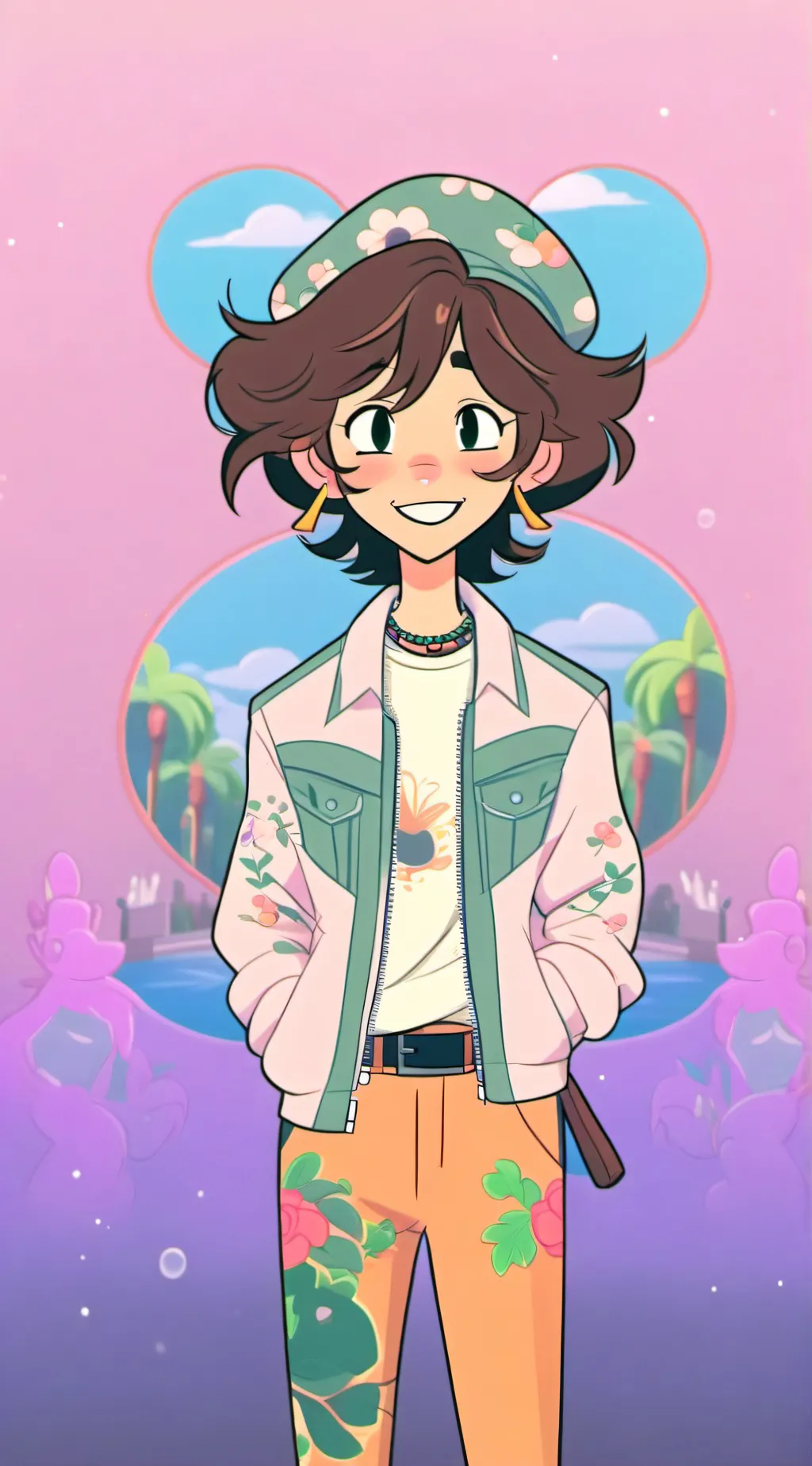 ai character: Matty background