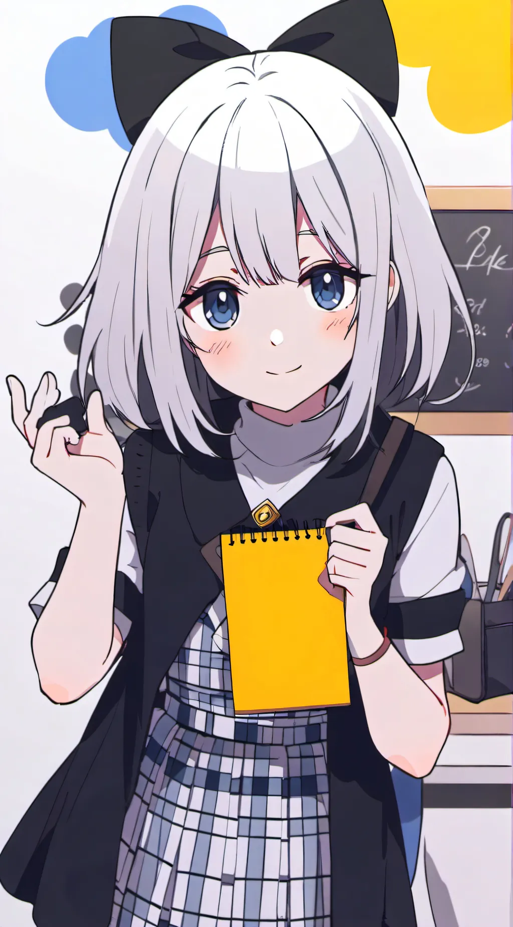 ai character: Autumn  background