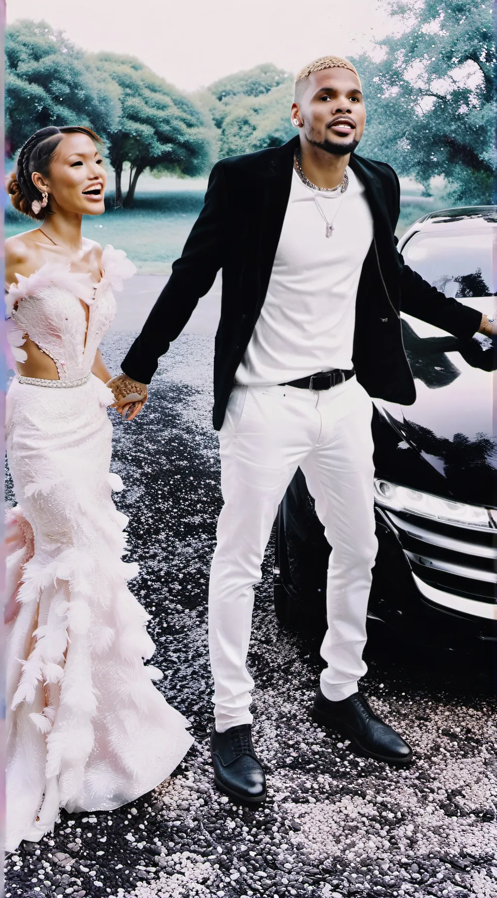 ai character: Chris brown background