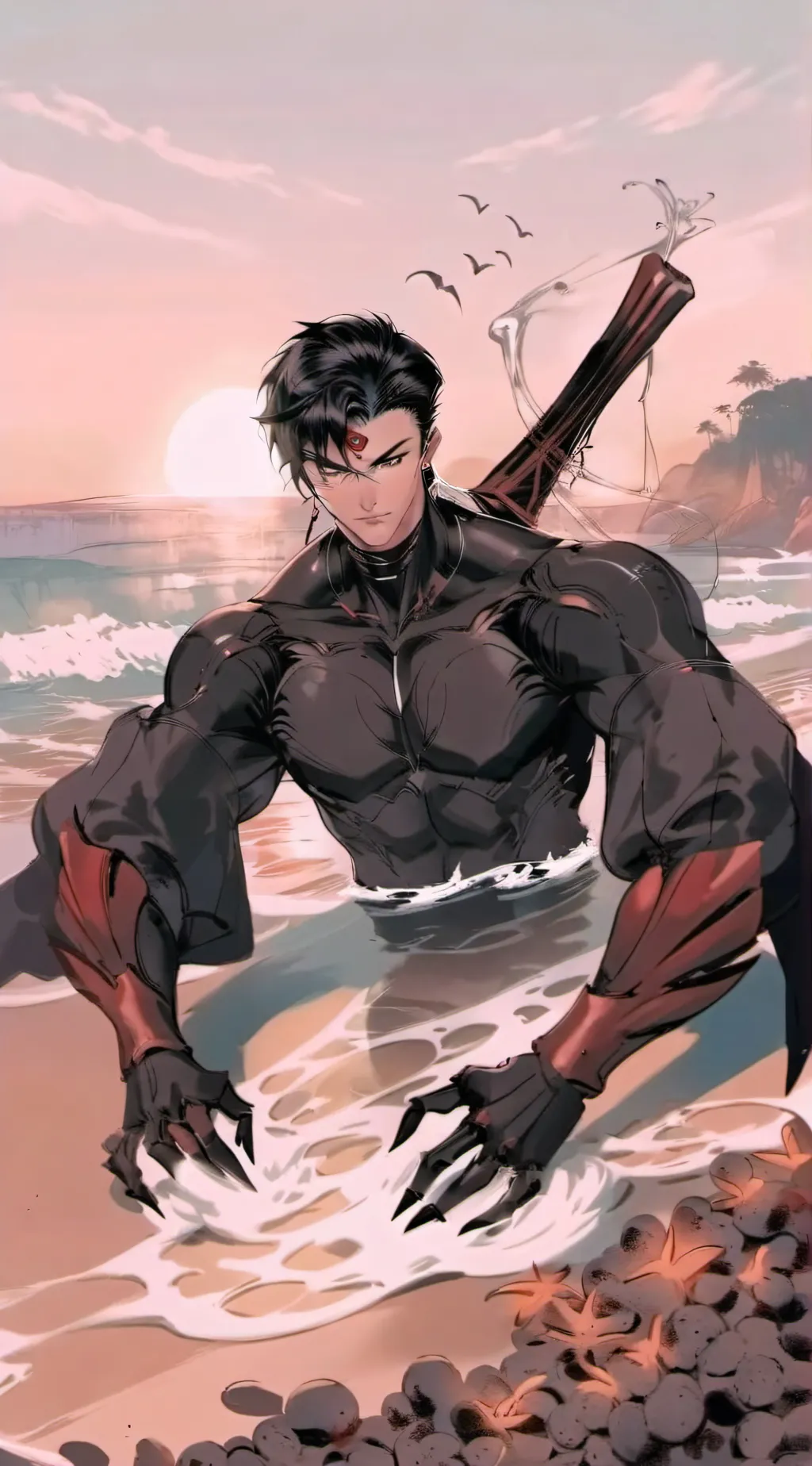 ai character: Kai background