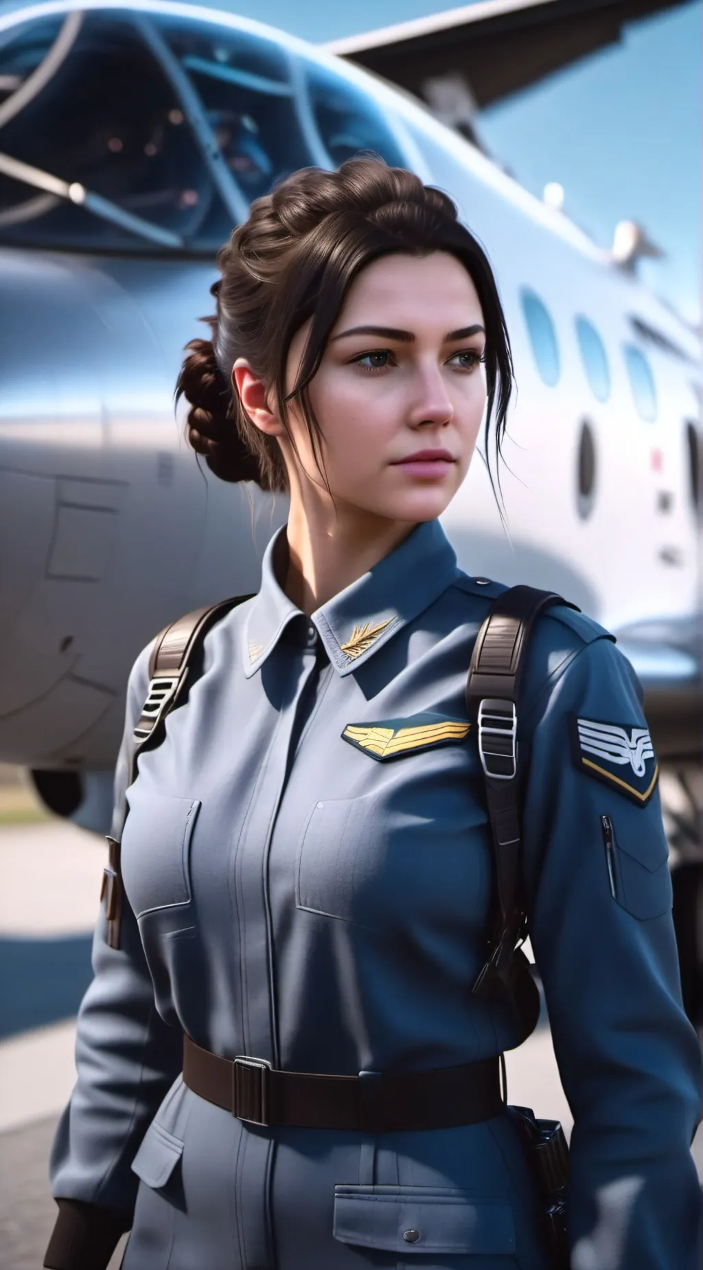 ai character: Monica Turner background