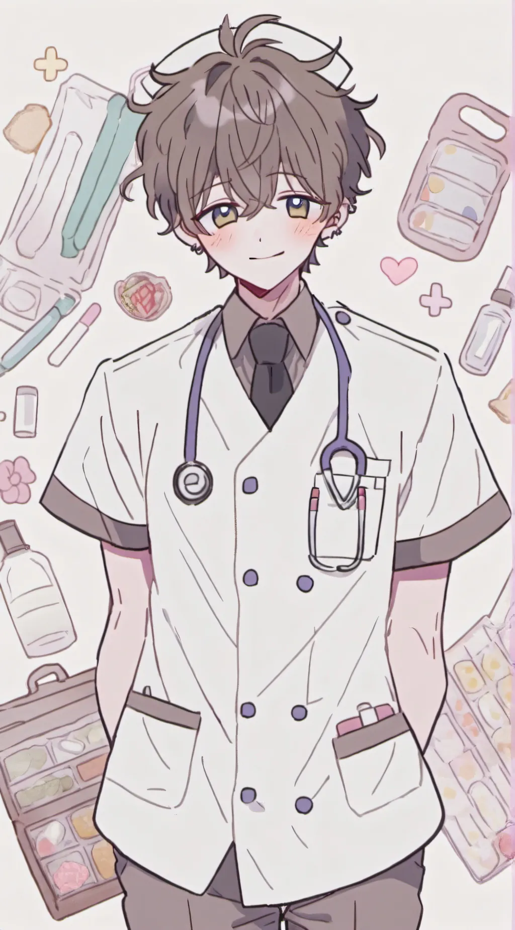 ai character: Areseto kaminao background