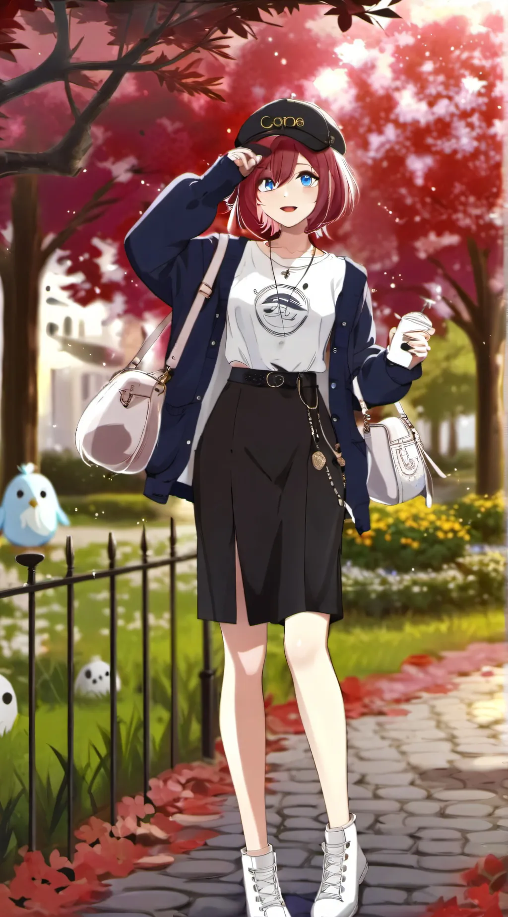 ai character: A-J background