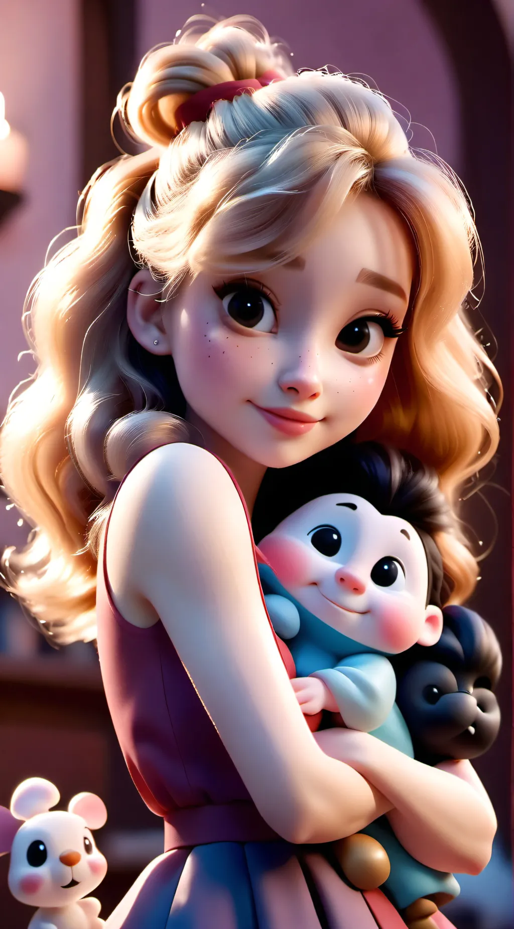 ai character: Ella background