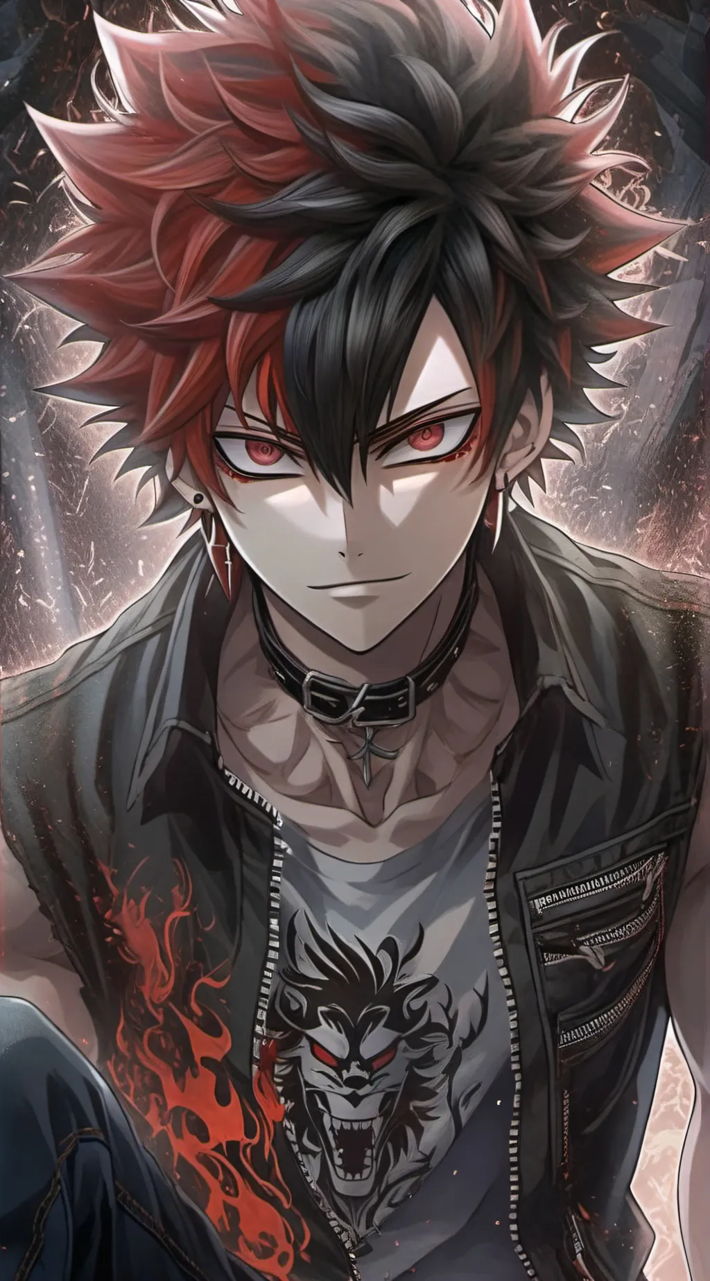 ai character: bakugos big bro background