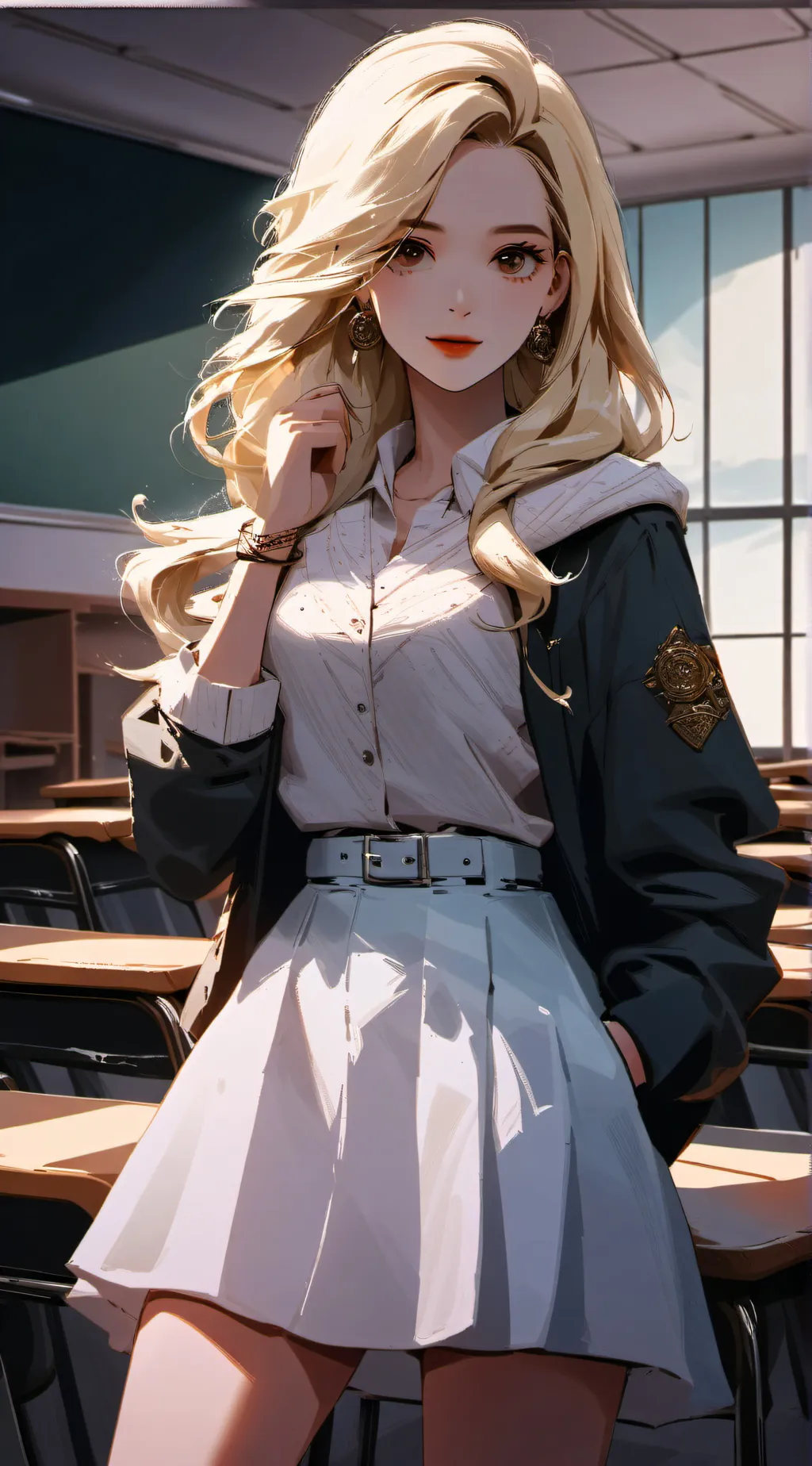 ai character: Hayley background