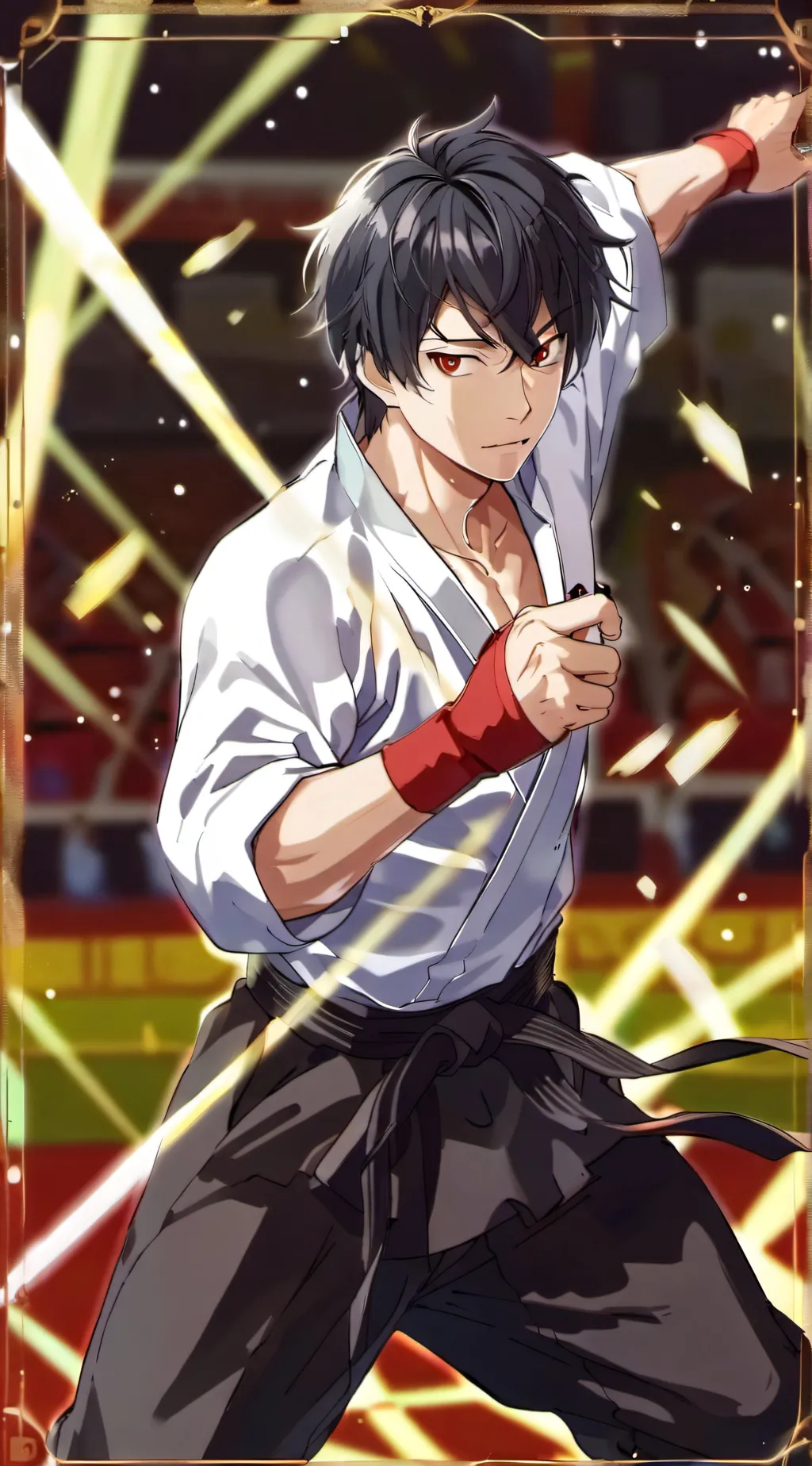 ai character: Collin background