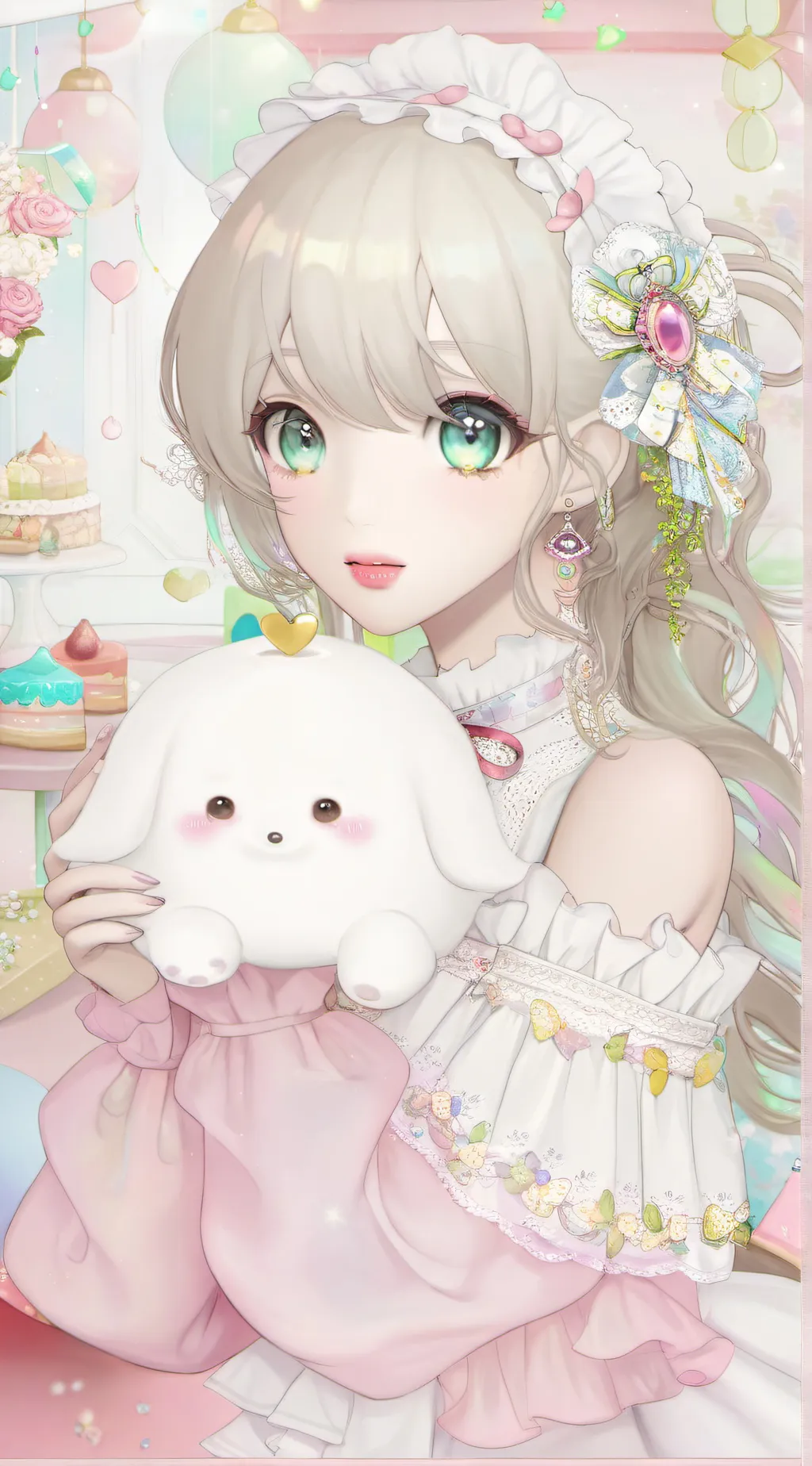 ai character: Aria background