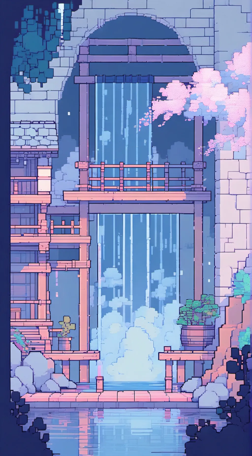 ai character: mha hotspring gv background