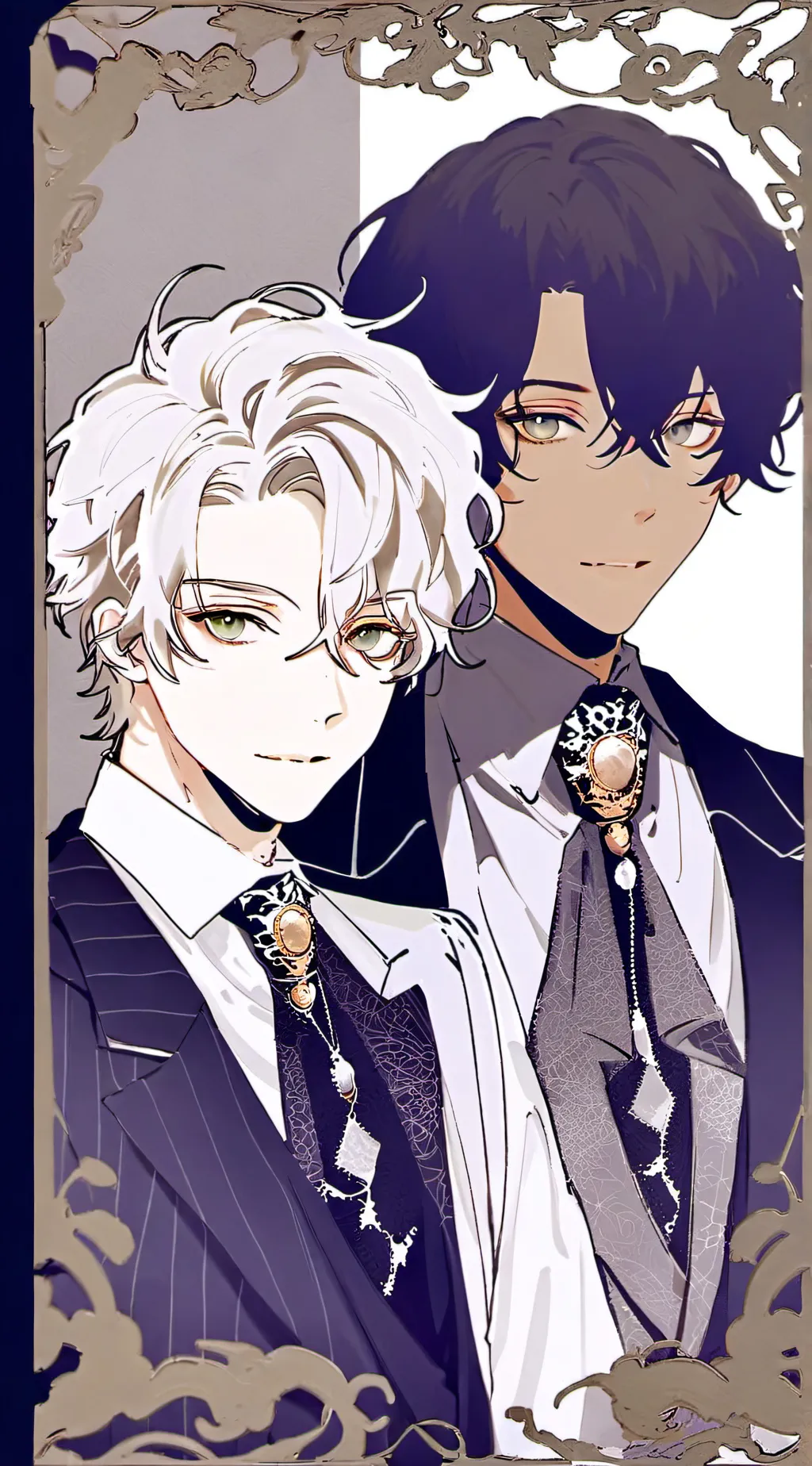 ai character: Izaack & Preston background