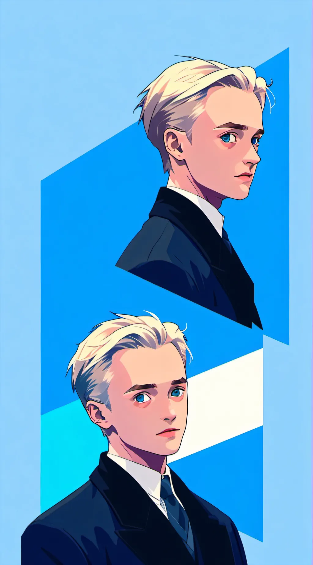 ai character: draco malfoy background