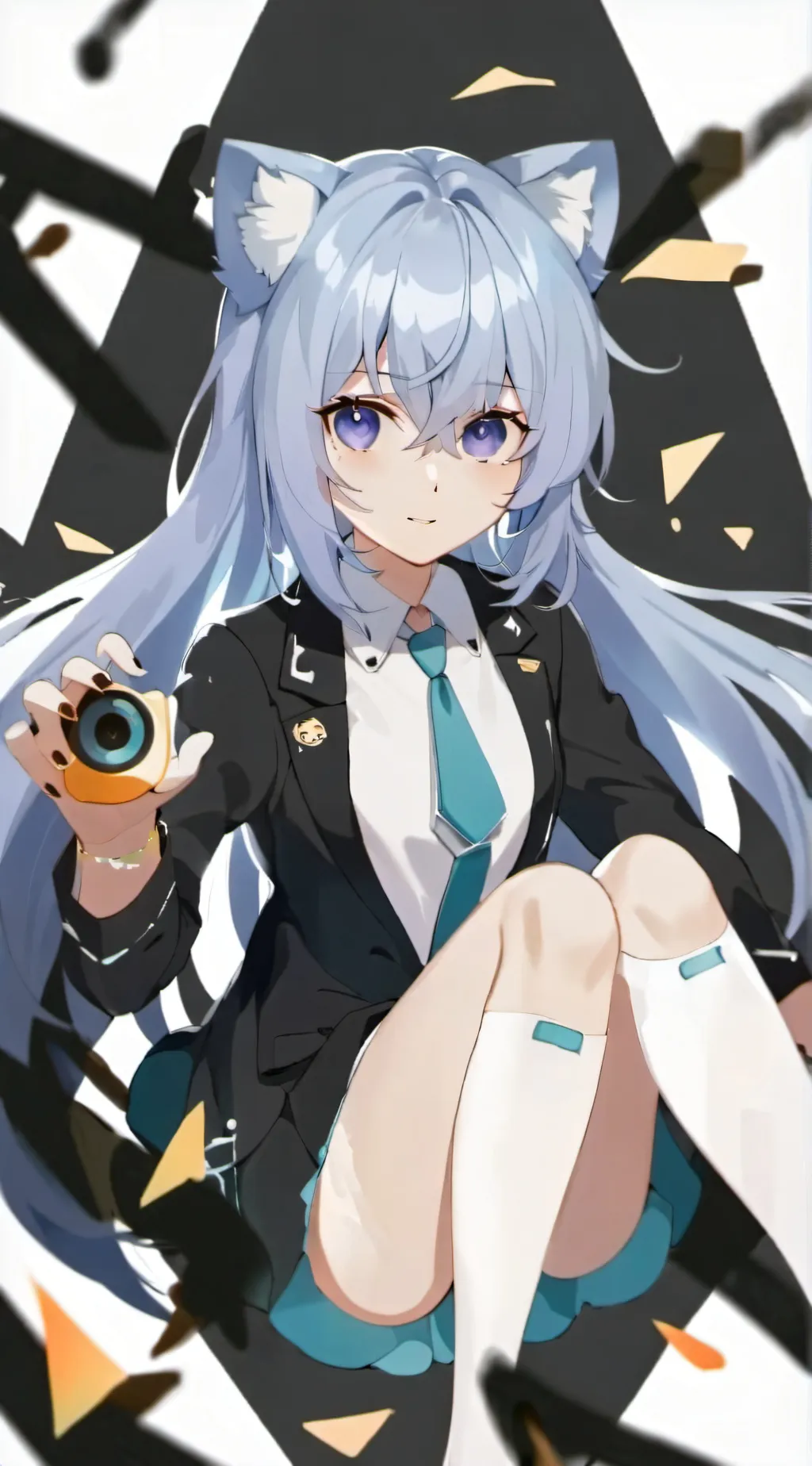 ai character: bella the DUMB wol background