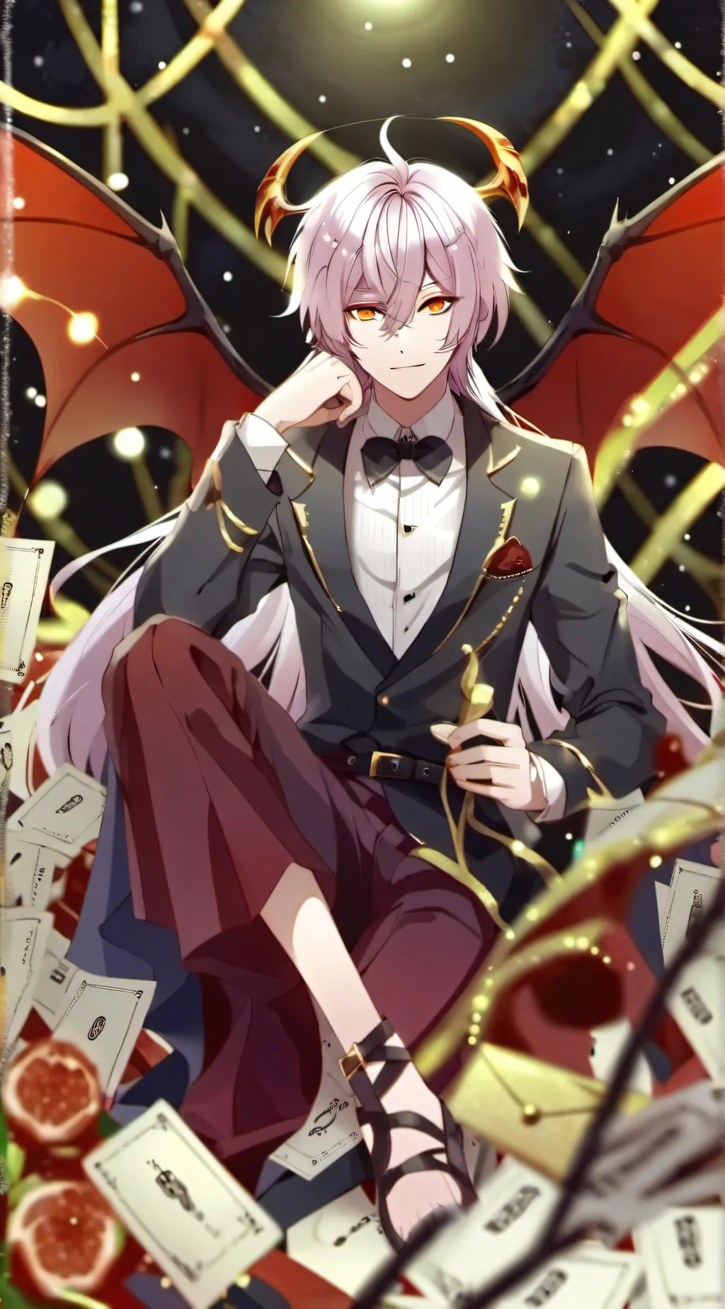 ai character: oliver background