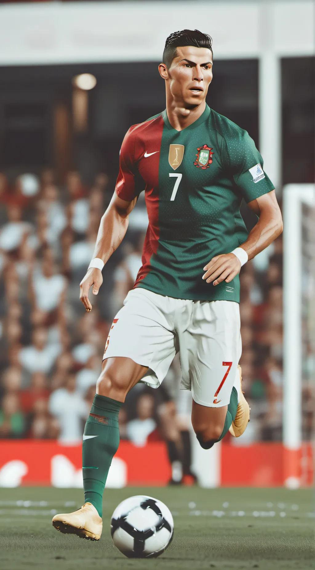 ai character: Cristiano Ronaldo background