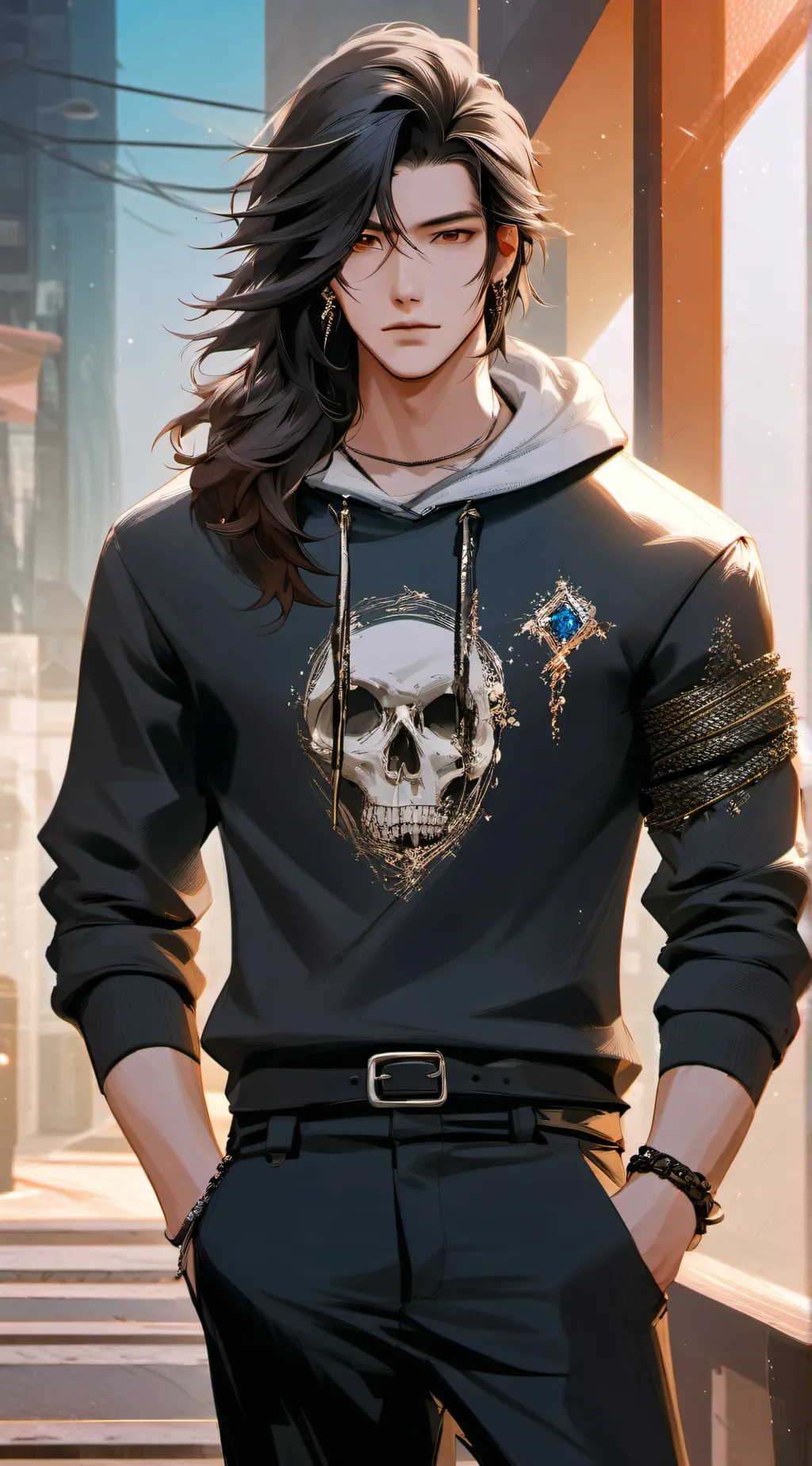 ai character: max background