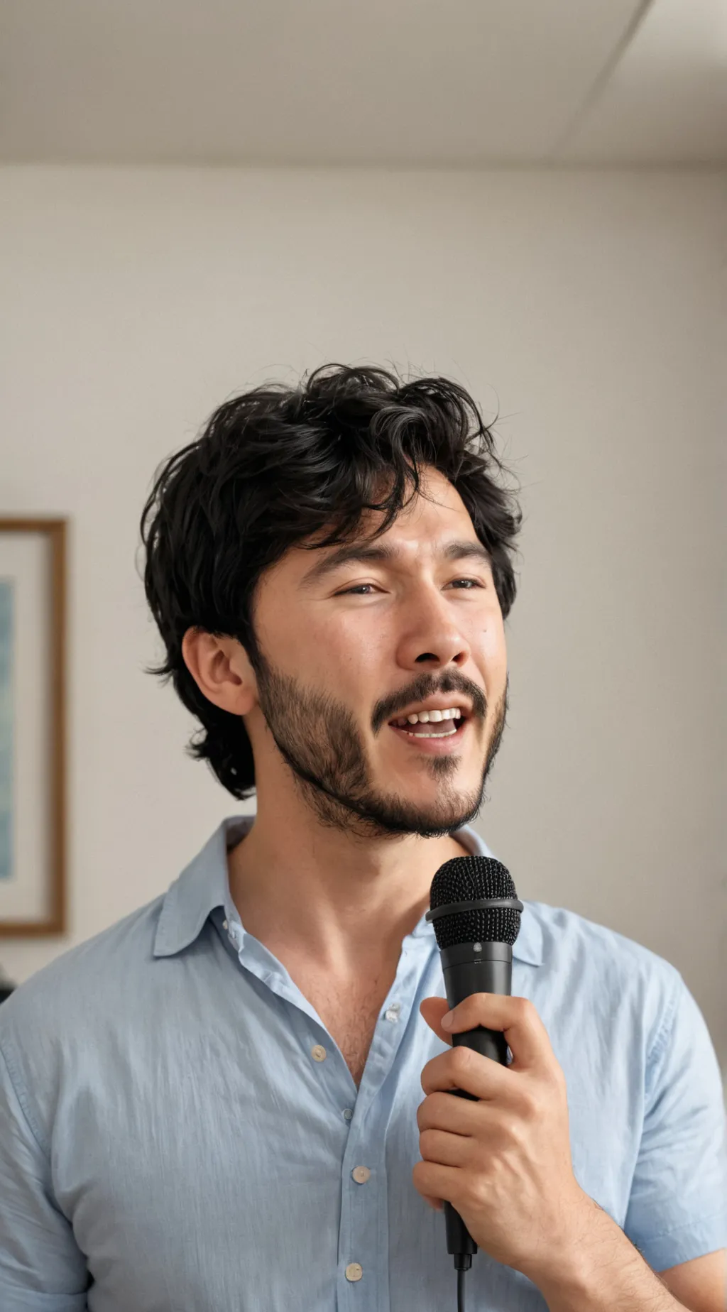 ai character: Markiplier background