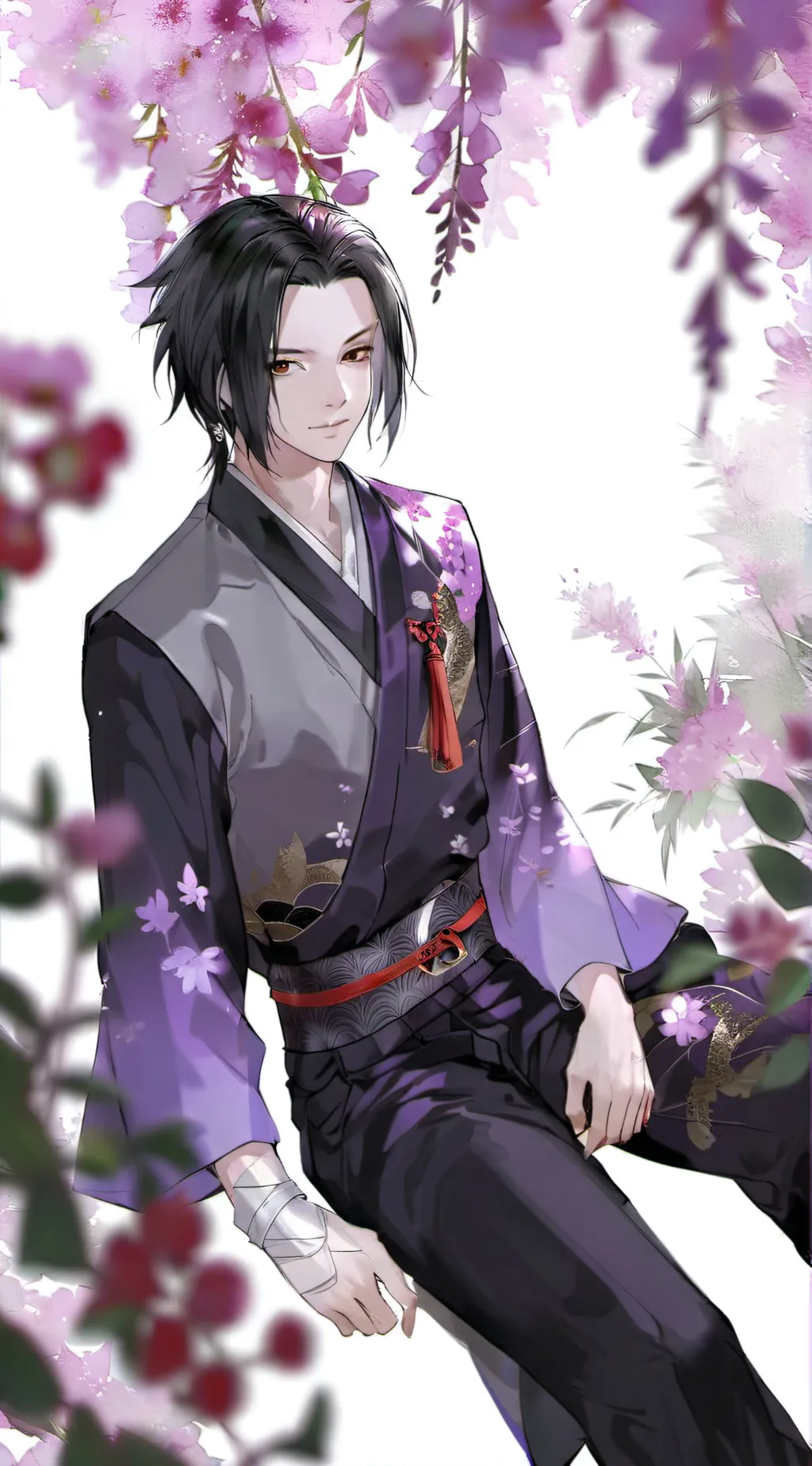 ai character:  Prince  Seth  background