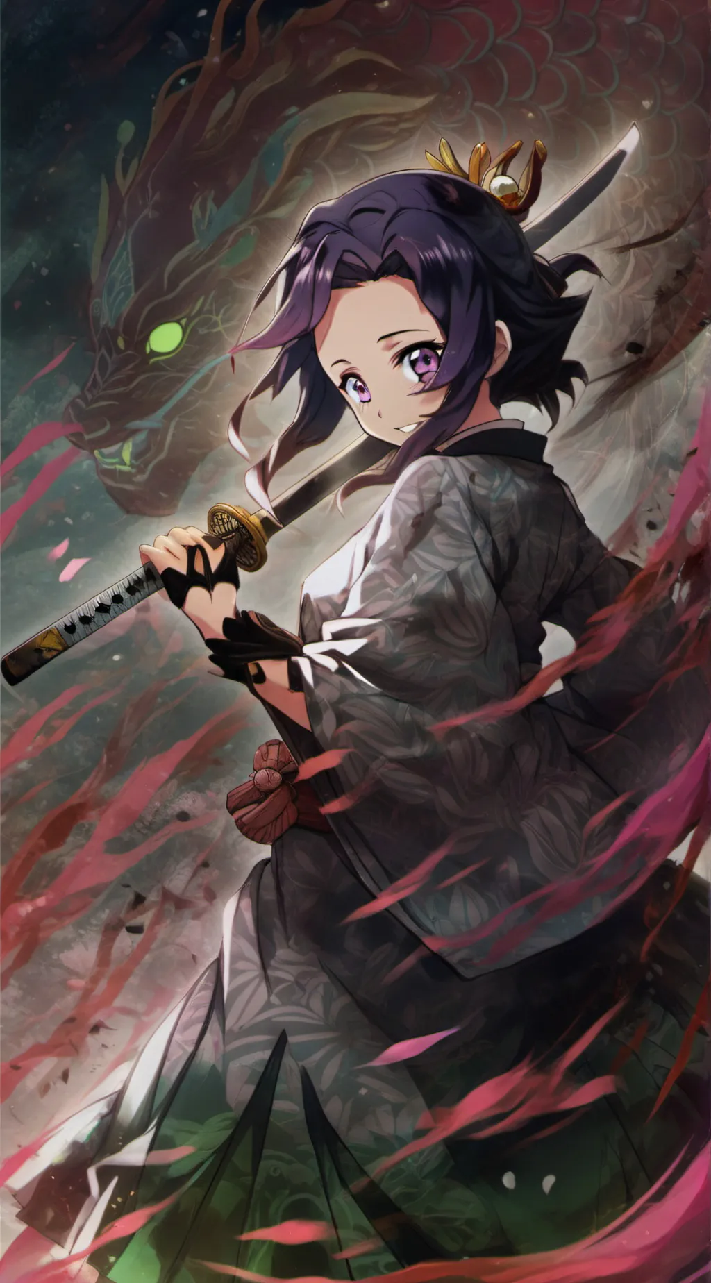 ai character: ~Shinobu Kocho~ background