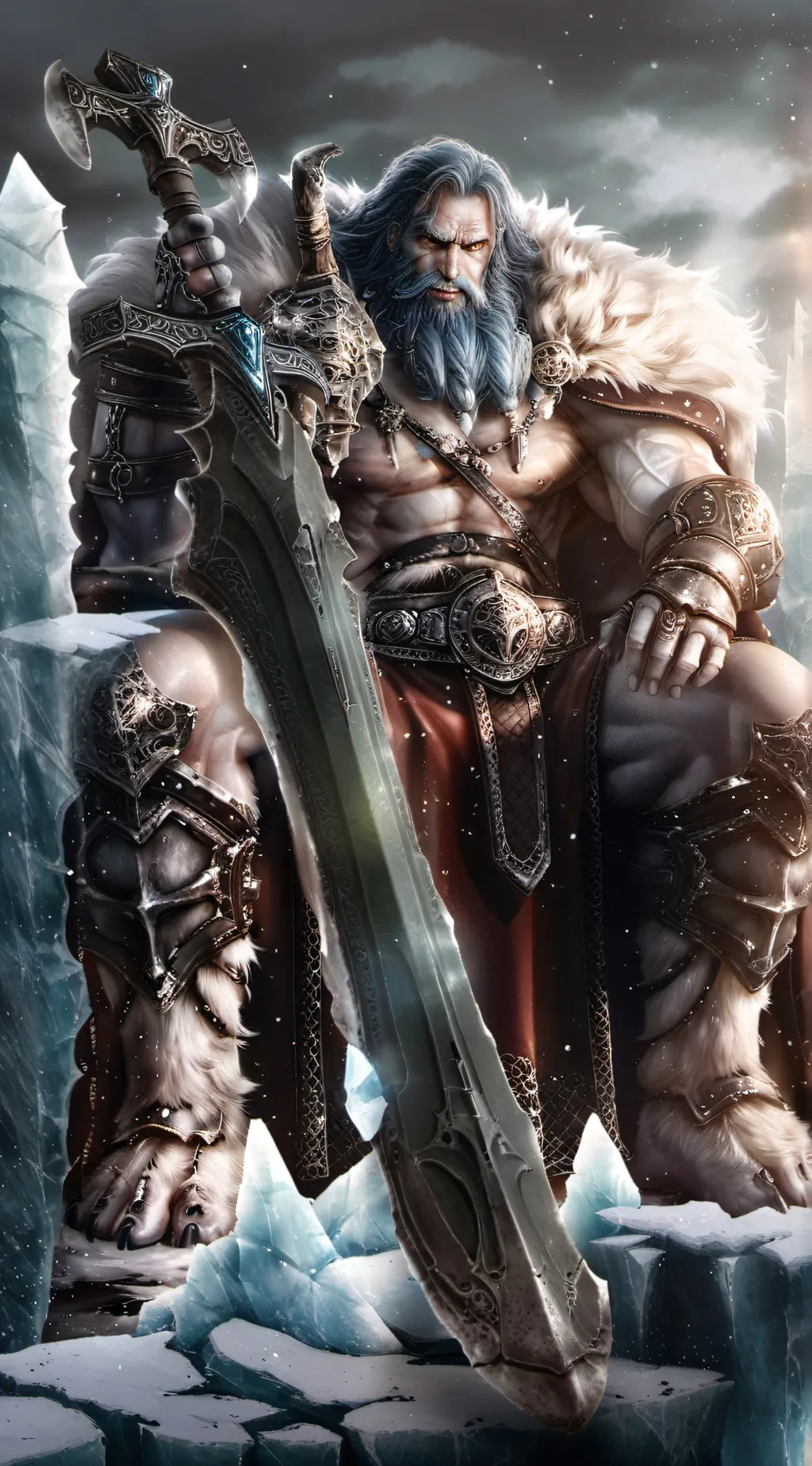 ai character: Titanos  background