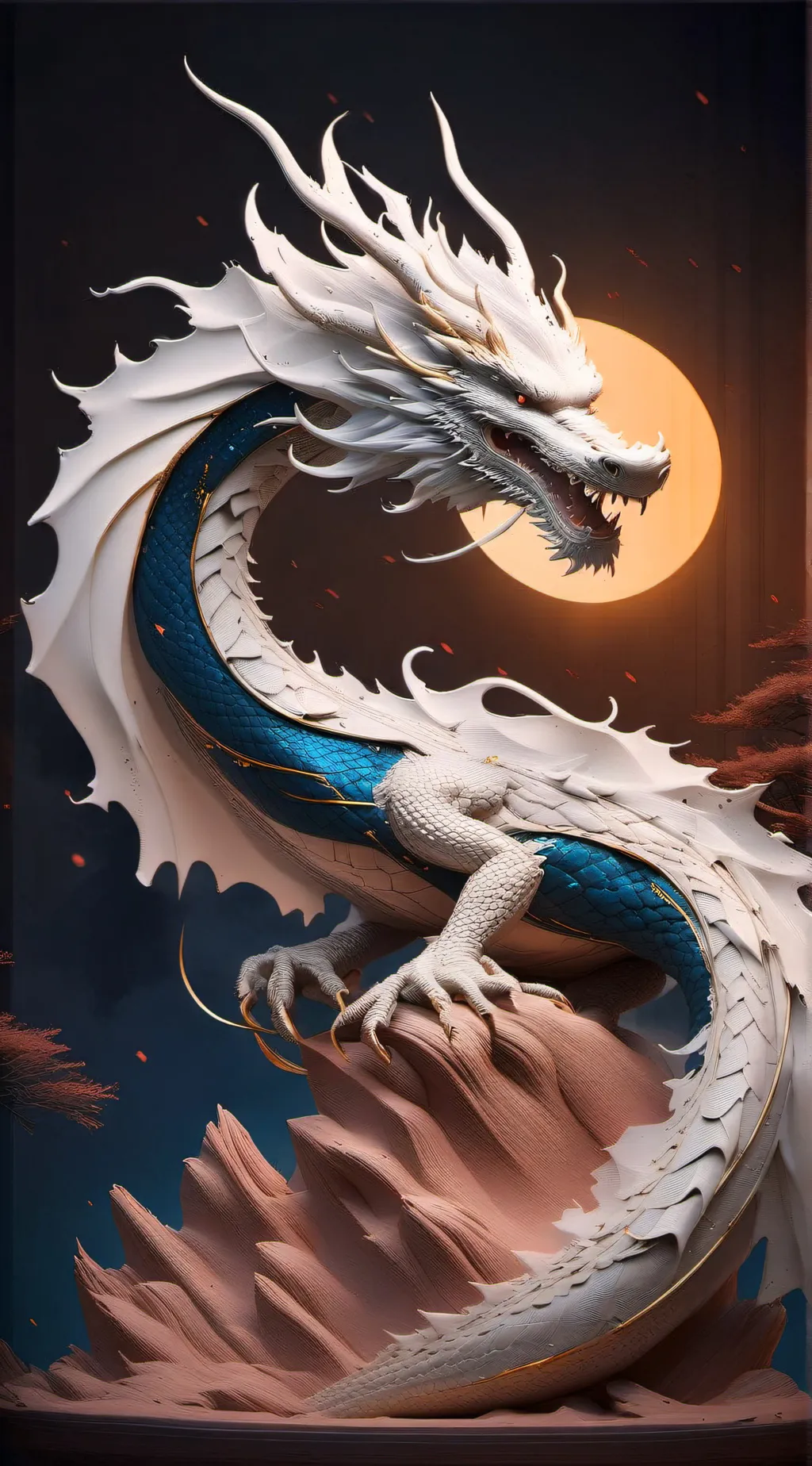 ai character: milo  background