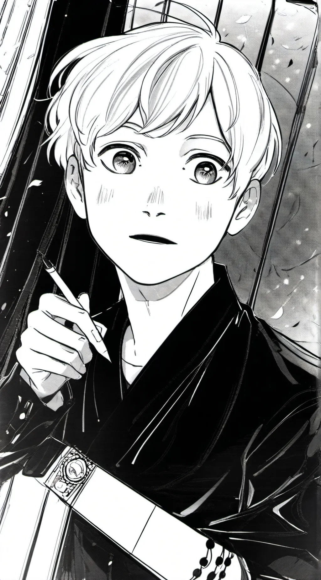 ai character: levi background