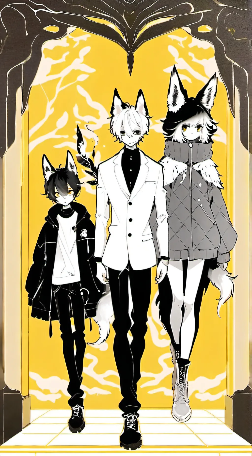 ai character: bendy cast background