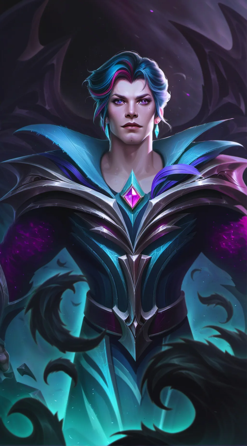 ai character:  king 👑 background