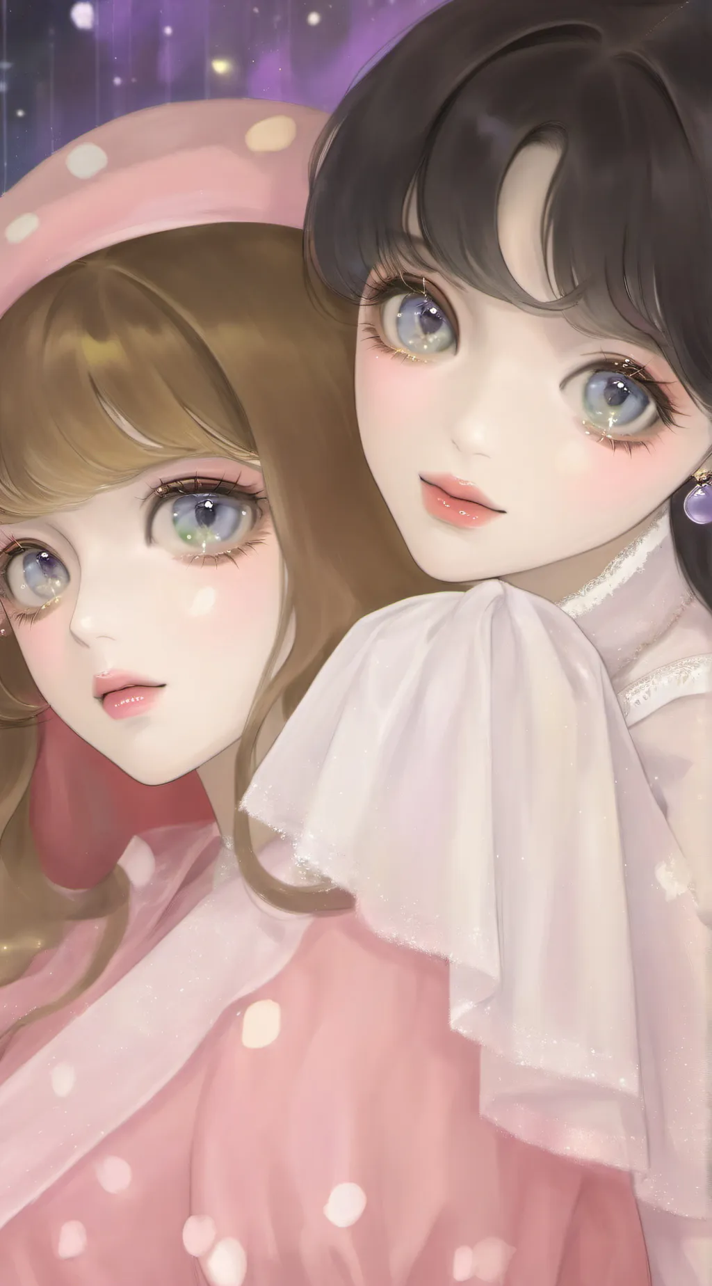 ai character: Alexa y bella background