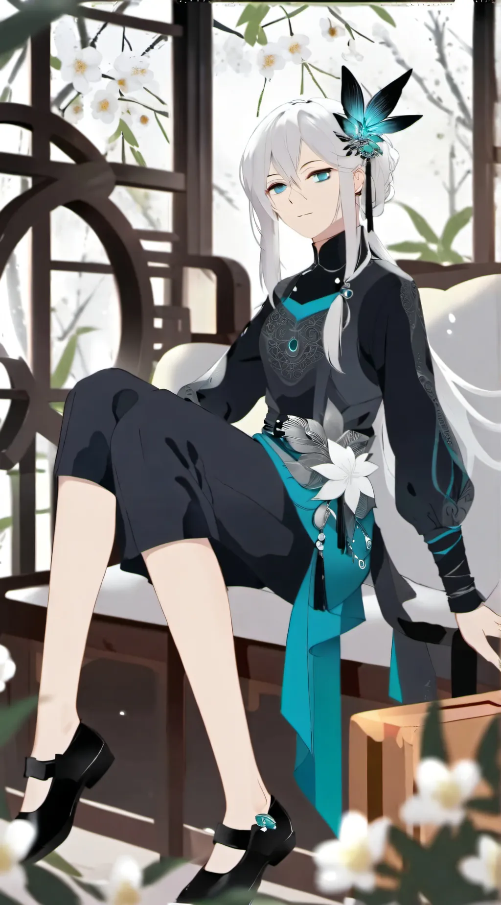 ai character: sprunki  background