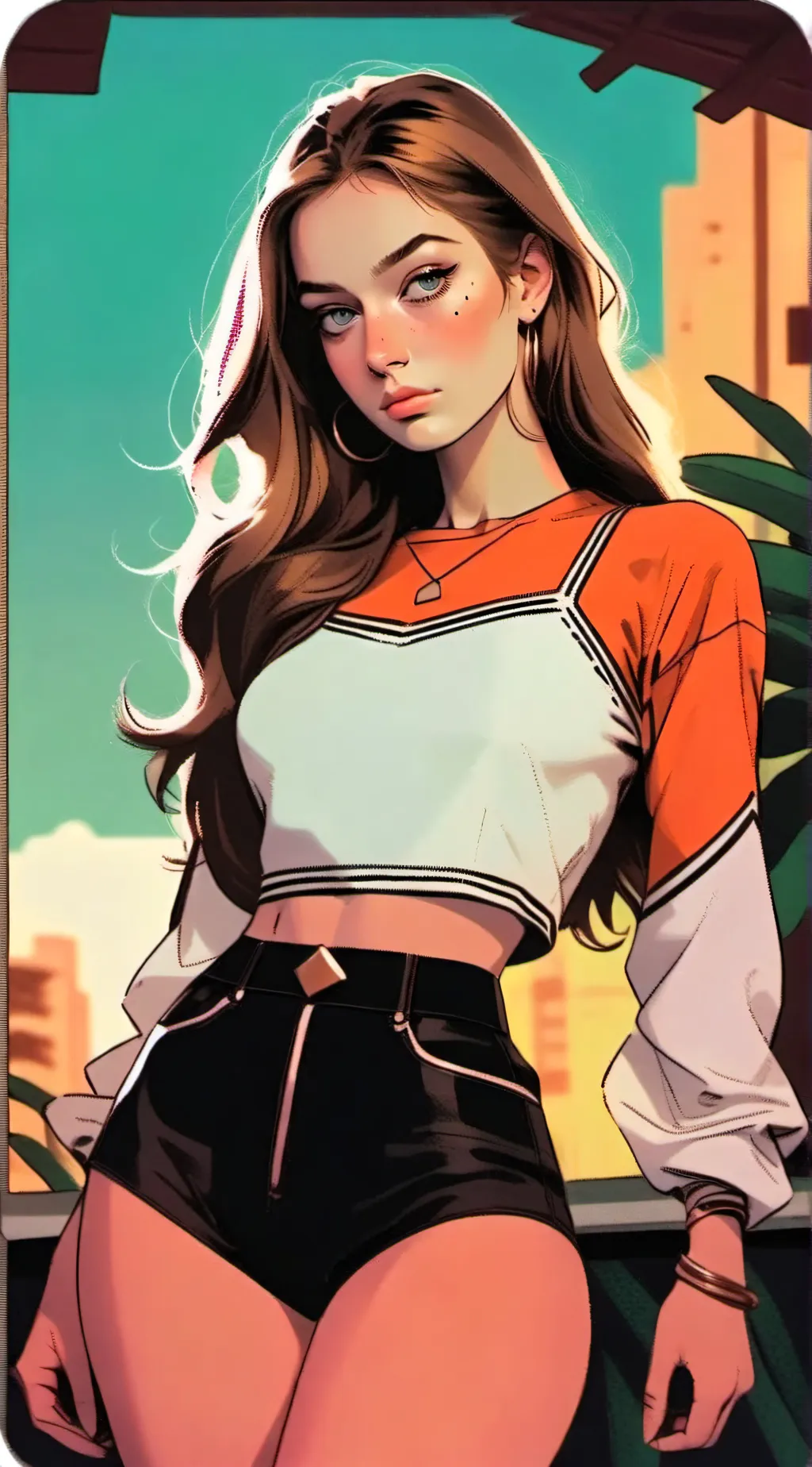 ai character: 🌸𝐃𝐞𝐥𝐢𝐥𝐚 background