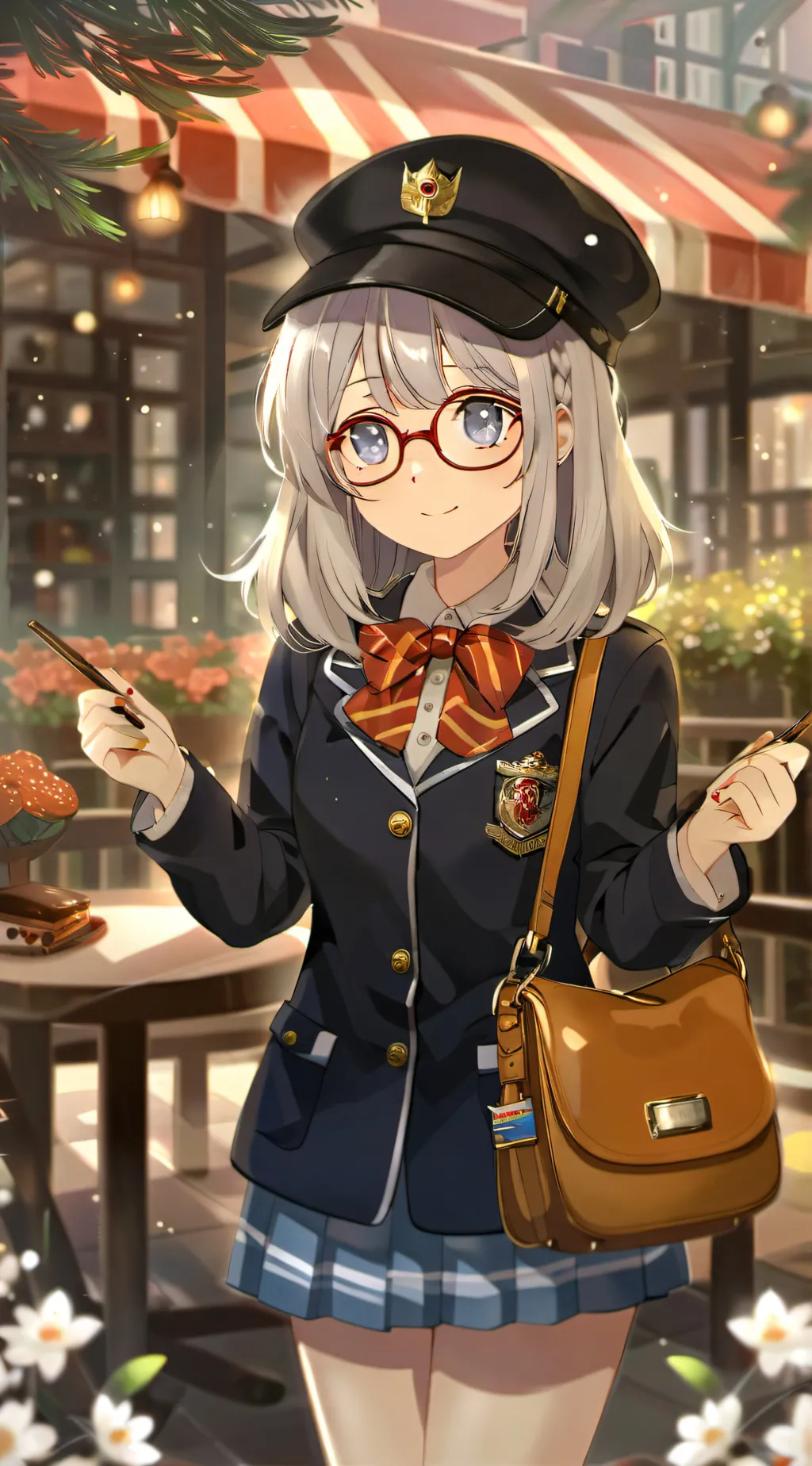 ai character: ᰔᩚJANINCE ᥫ᭡ background