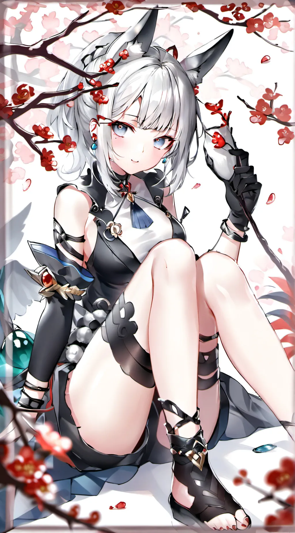 ai character: Asahino Futaba  background