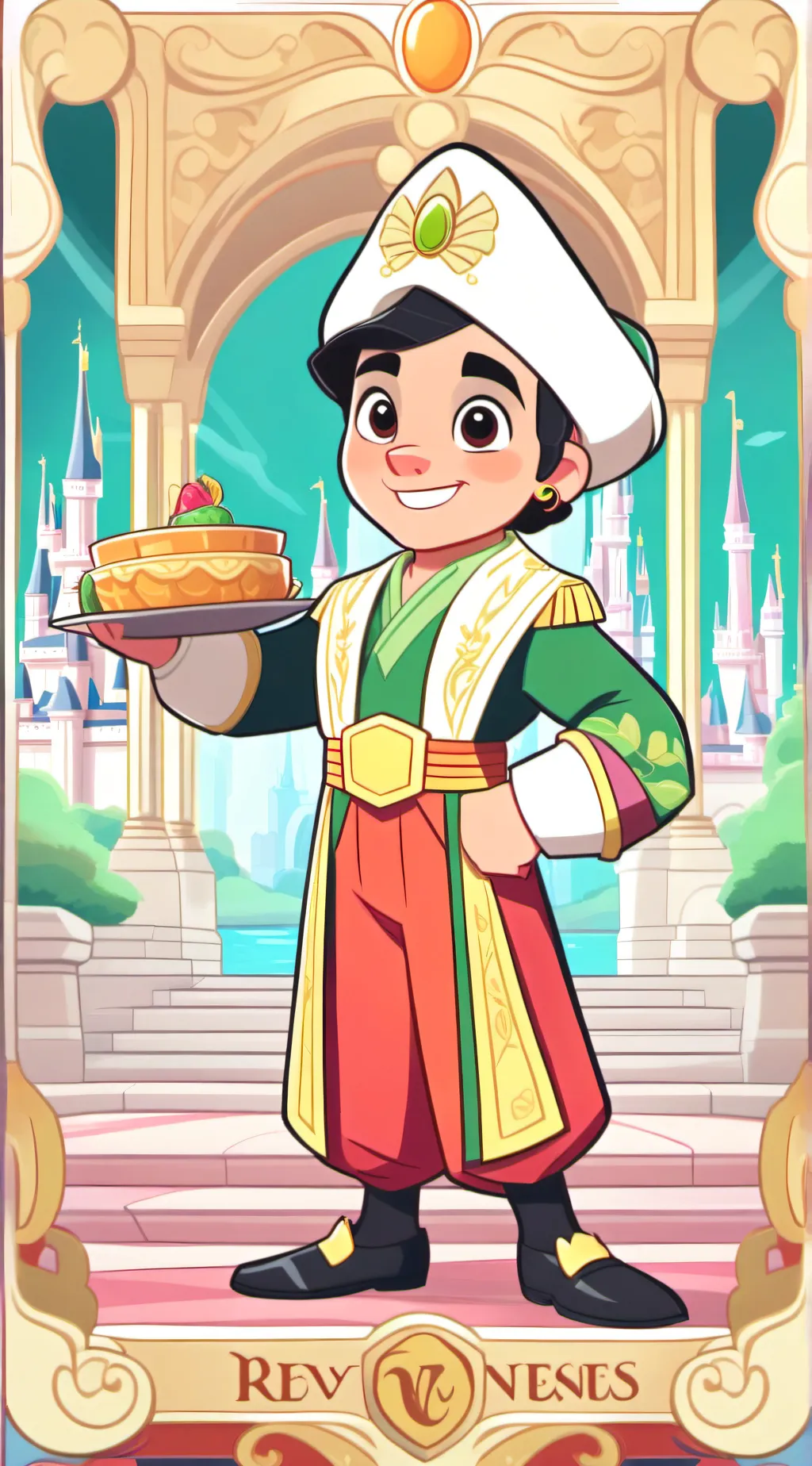 ai character: Mini maki background