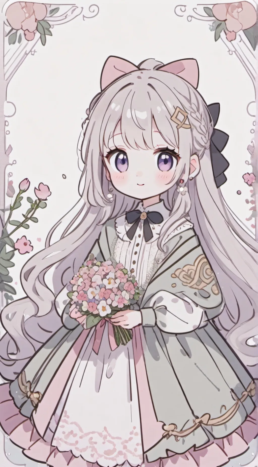 ai character: BARBIE (kny) background