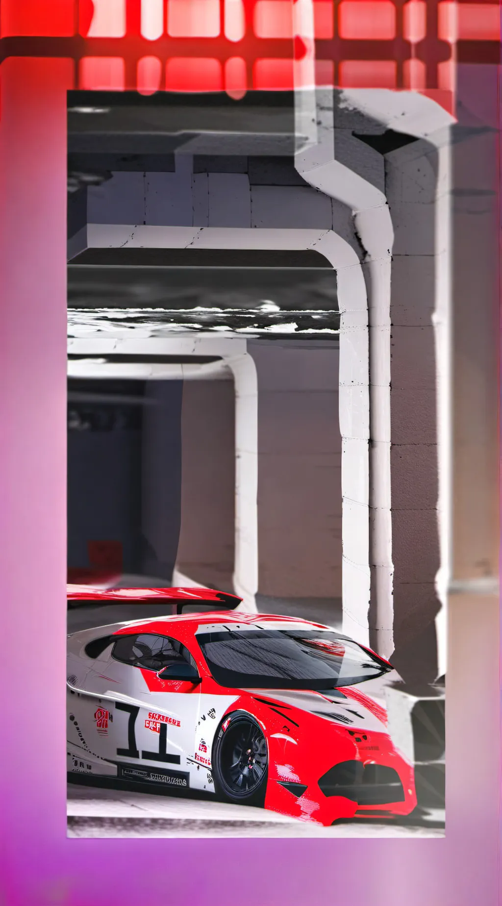 ai character: Shelly/zap collar background